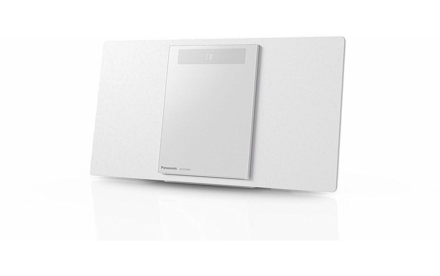 Panasonic Microanlage »SC-HC2040 Weiss«, (CD-Bluetooth-WLAN Digitalradio (DAB+)-FM-Tuner)