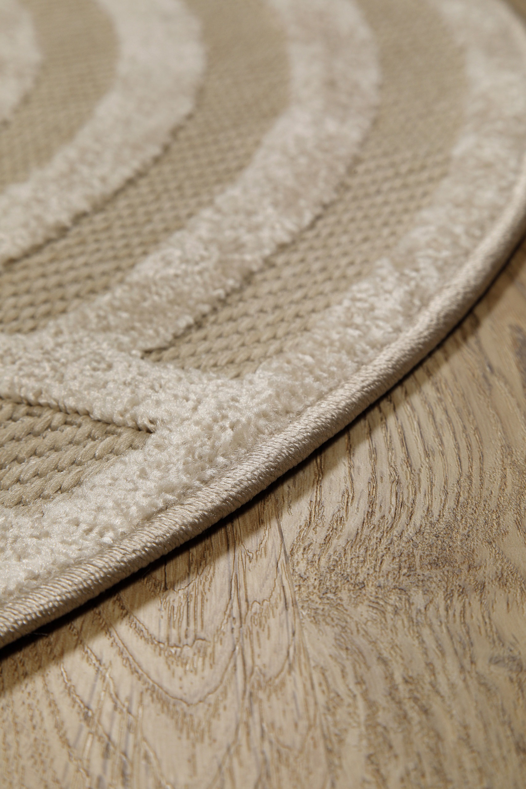 GOODproduct Outdoorteppich »Tamsin« rund 6 mm Höhe In- und Outdoor Teppich, wetterfest, modernes Design, Terrasse, Balkon