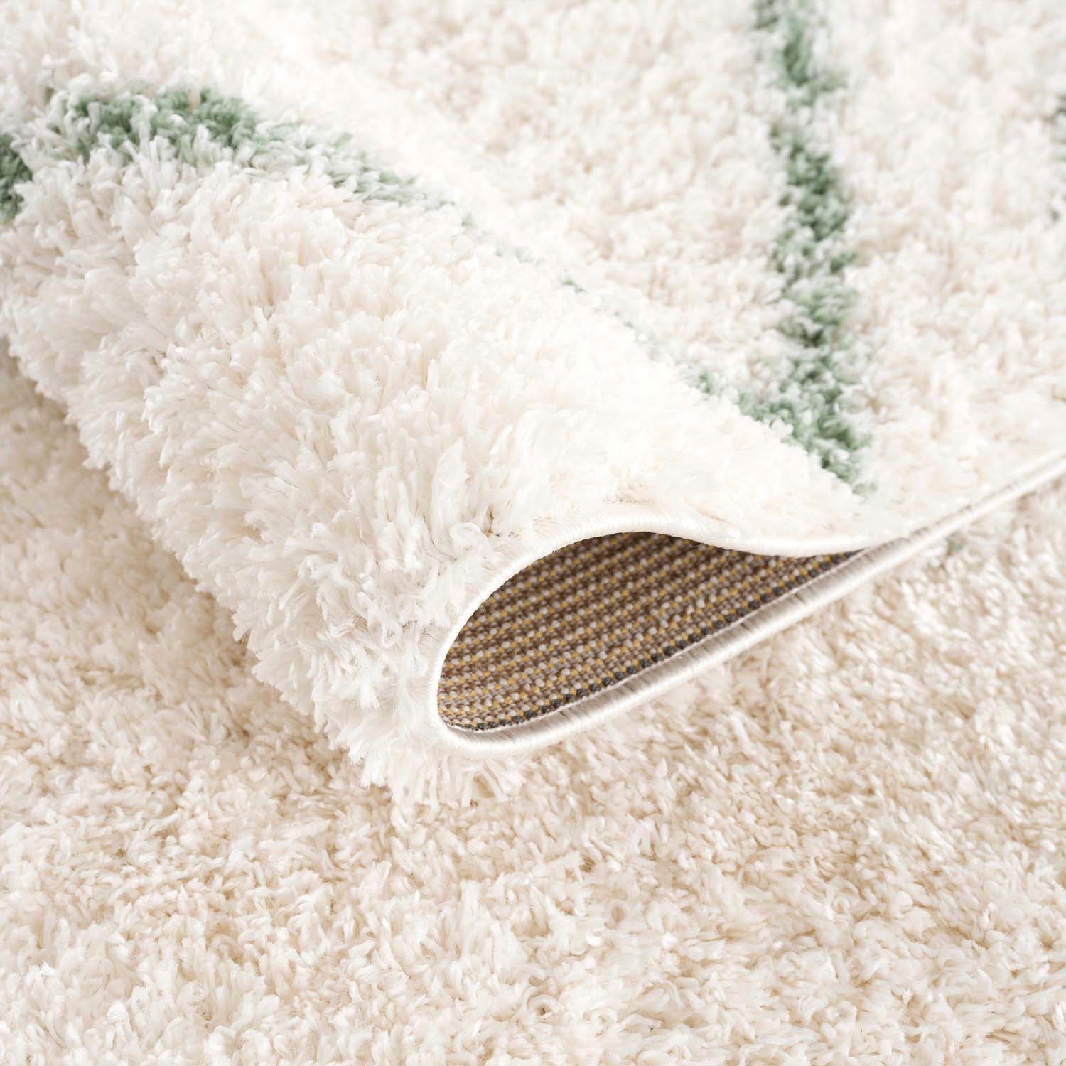 Carpet City Hochflor-Teppich »Pulpy 557«, rechteckig, 30 mm Höhe, besonders weich, Ethno Look, ideal für Wohnzimmer & Schlafzimmer