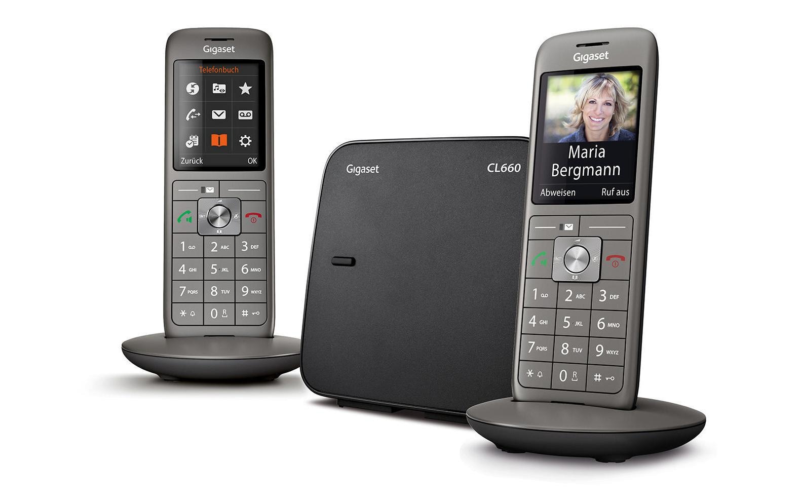 Schnurloses DECT-Telefon »CL660 Duo«