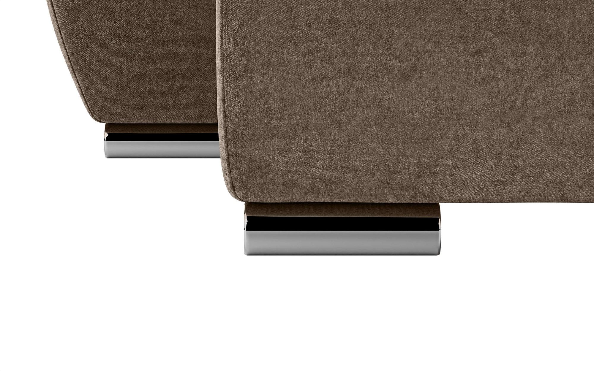 INOSIGN Ecksofa »HAVERHILL Schlafsofa mit Bettkasten, Masse B/H/T: 237/89/166 cm«, L-Form mit Recamiere links oder rechts bestellbar, Wellenunterfederung