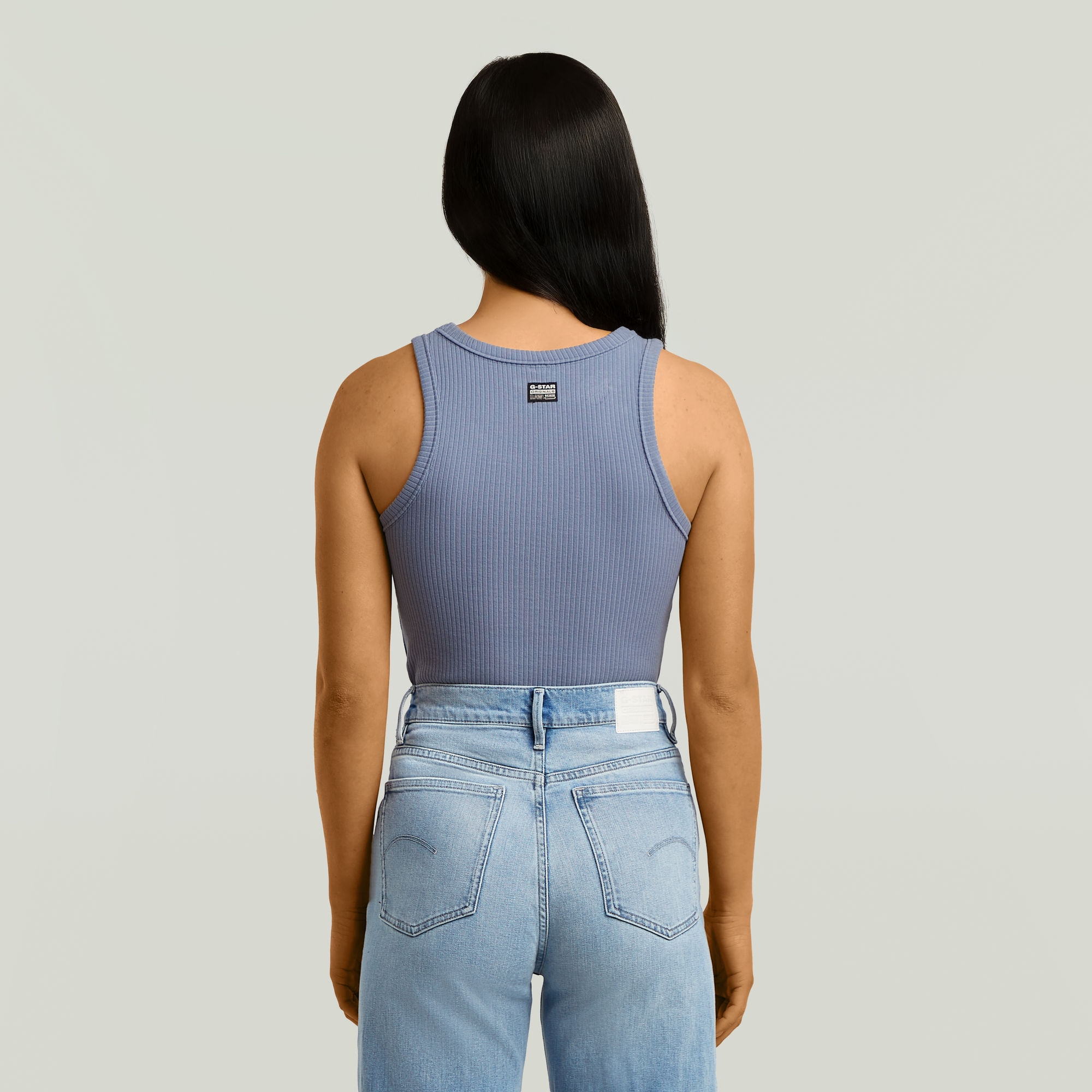 G-STAR Tanktop »Ribbed Tanktop« mit breiten Trägern