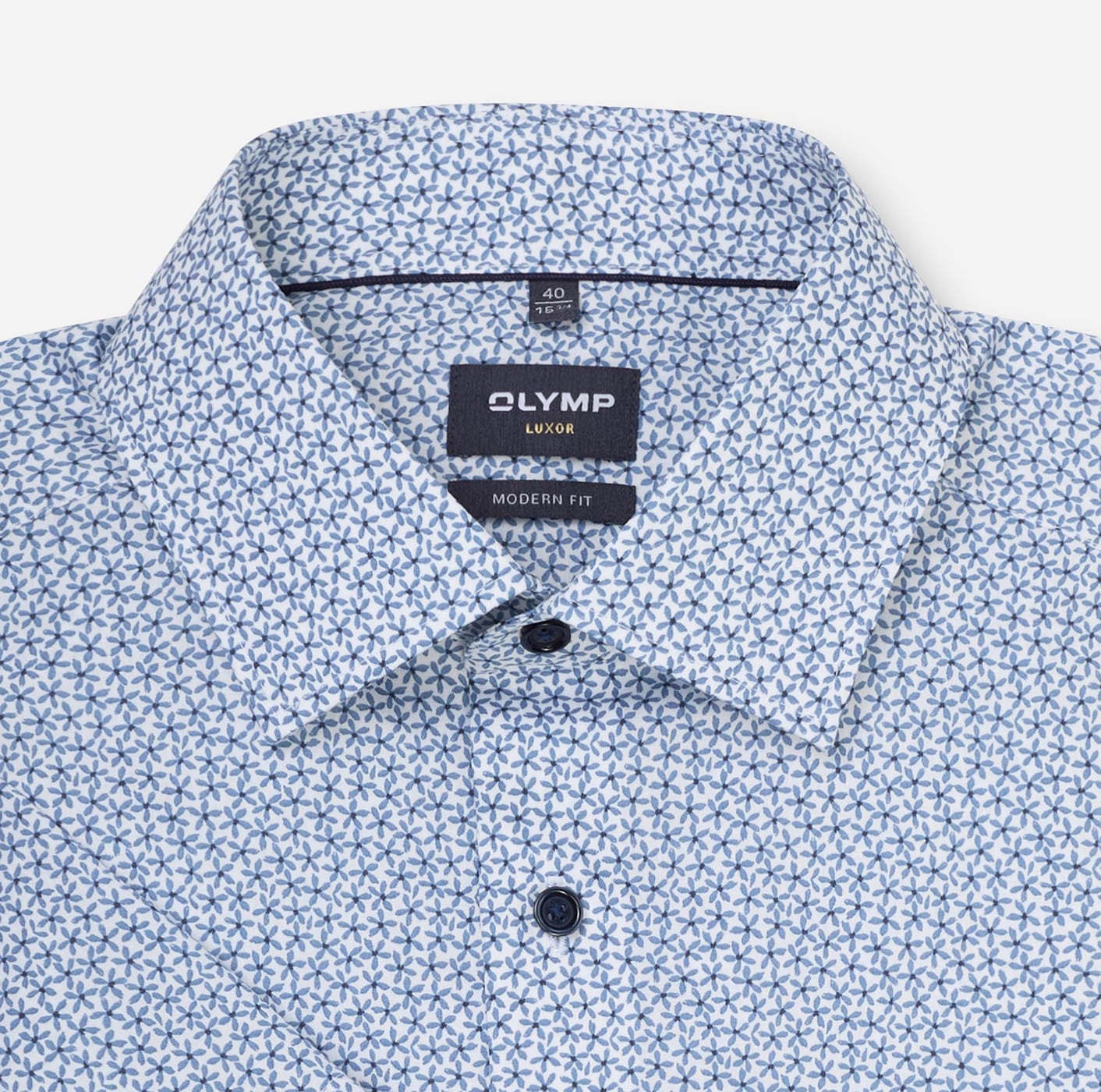 OLYMP Chemise à manches courtes »Luxor« chemise business, coupe modern fit, col New Kent