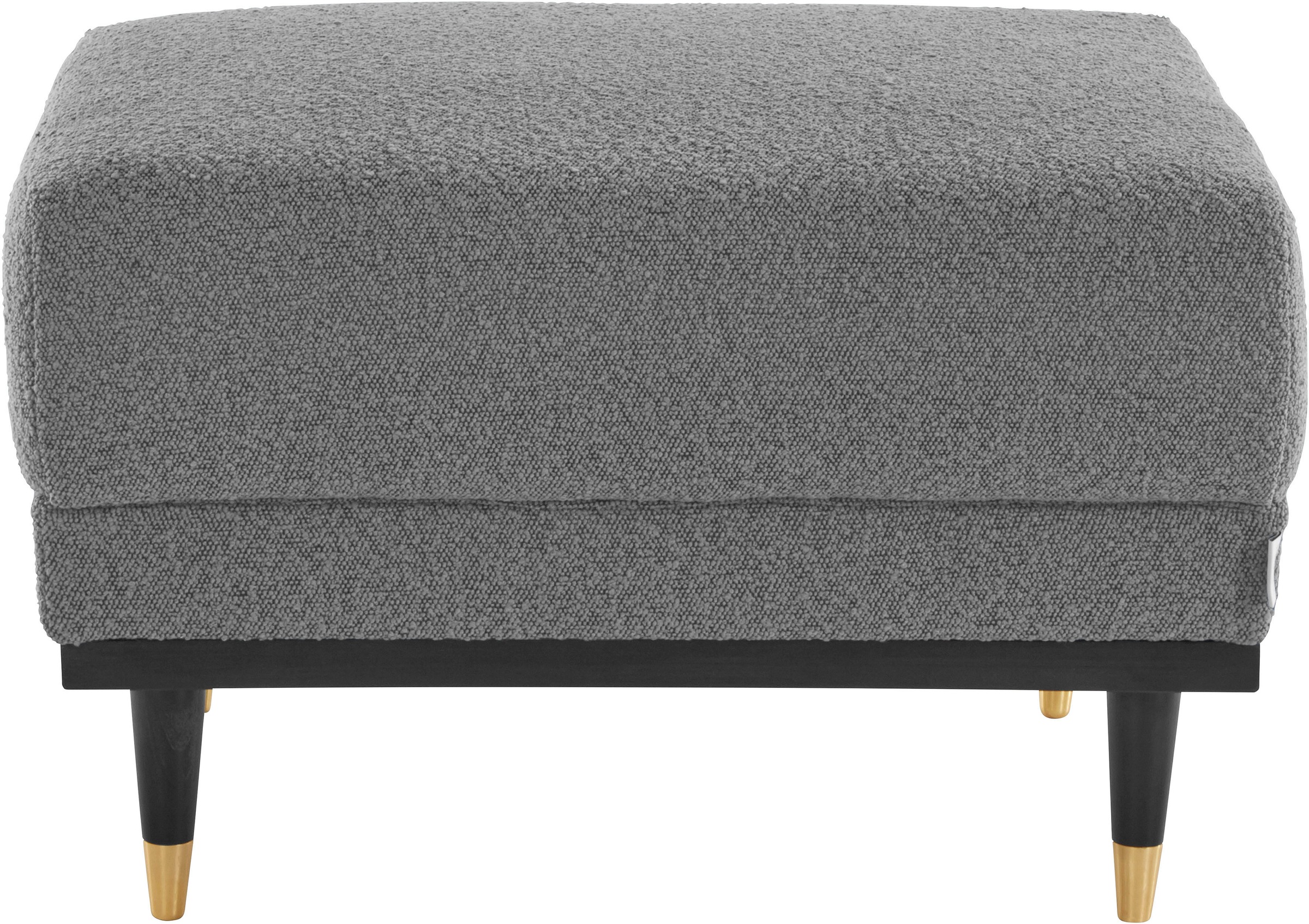 Guido Maria Kretschmer Home&Living Polsterhocker »Chamby New«, im Bouclé-Strukturbezug