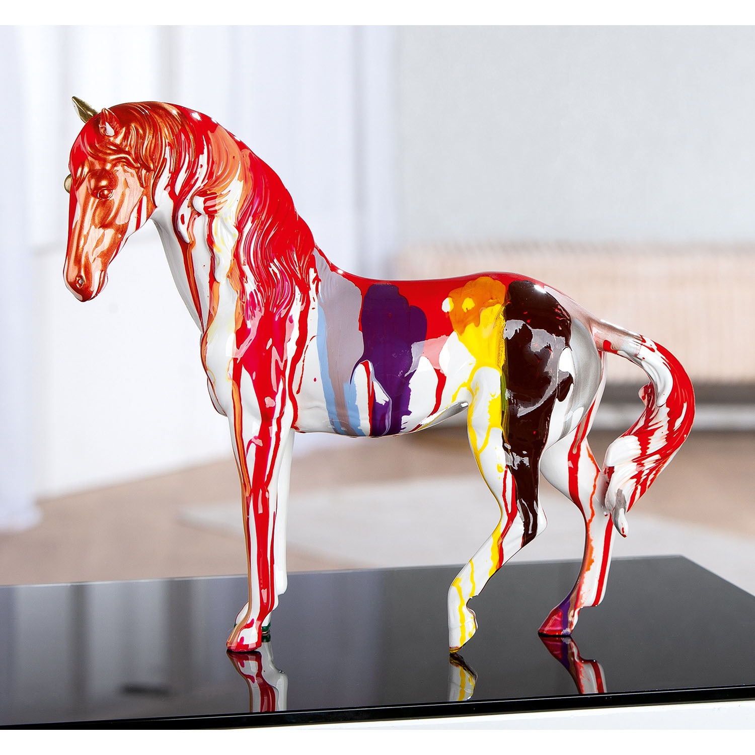 GILDE Sculpture »Figur Pferd Cavallo«