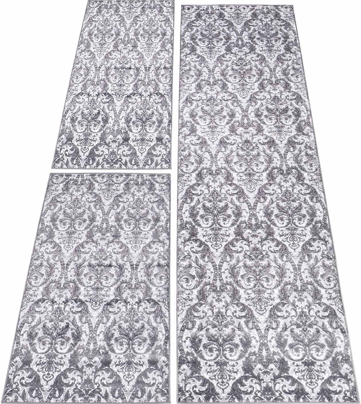 Image of Carpet City Bettumrandung »Timeless 7691«, (3 tlg.), Bettvorleger, Floral, Ornamenten, Läuferset für Schlafzimmer bei Ackermann Versand Schweiz