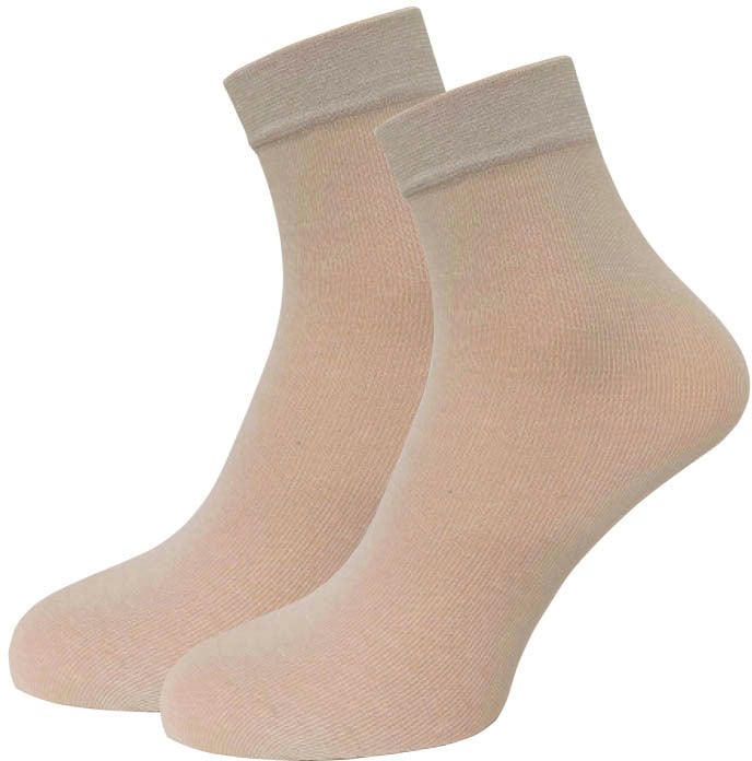 Janastyle Chaussettes fines »Cotton-Feeling Söckchen,3 Paar« 15 3 cuis tlg. Universalgrösse, angenehmes Tragegefühl, blickdicht, druckfreier Bund