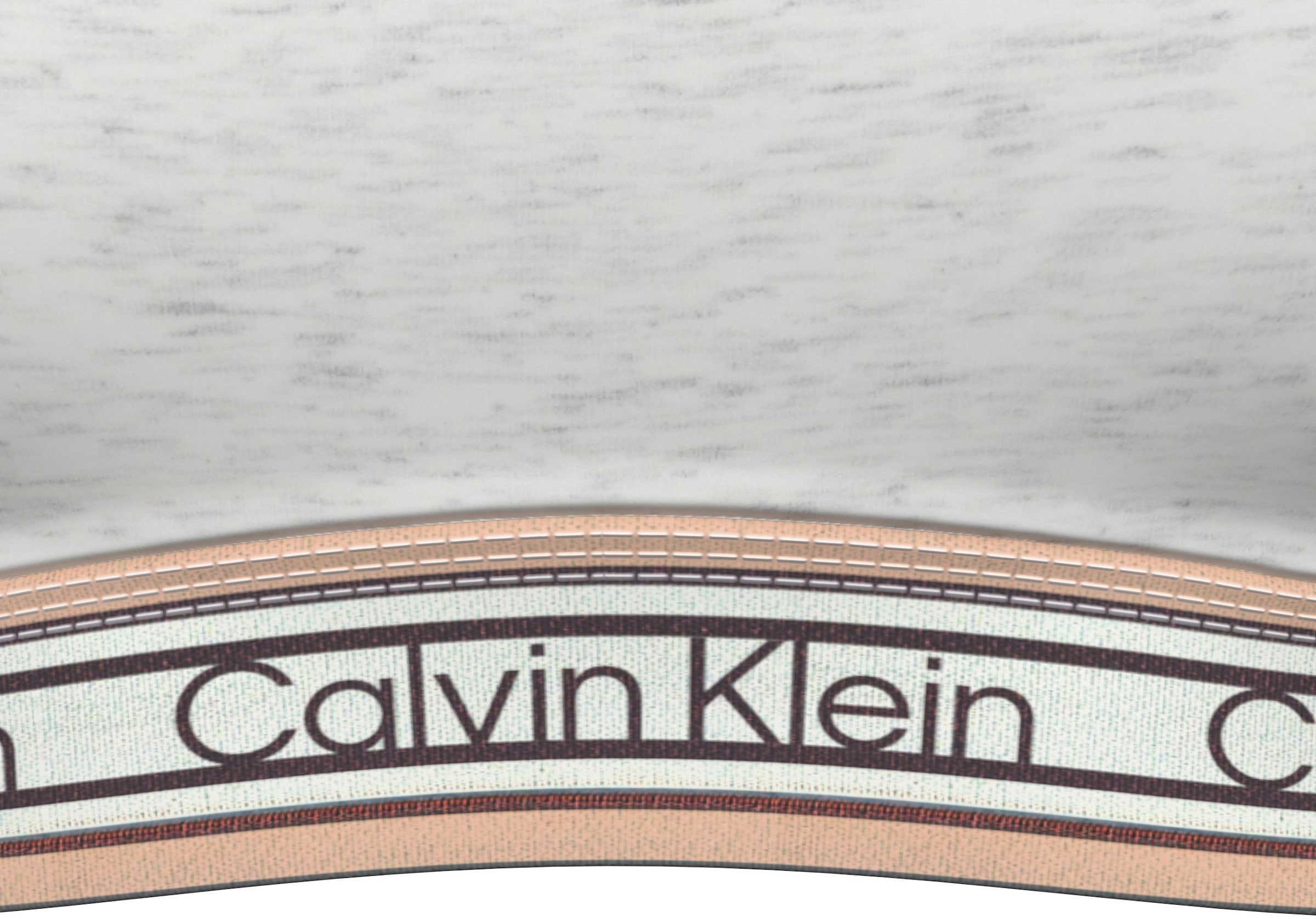 Calvin Klein Underwear Soutien-gorge à bretelles coupe près du corps avec ceinture élastique