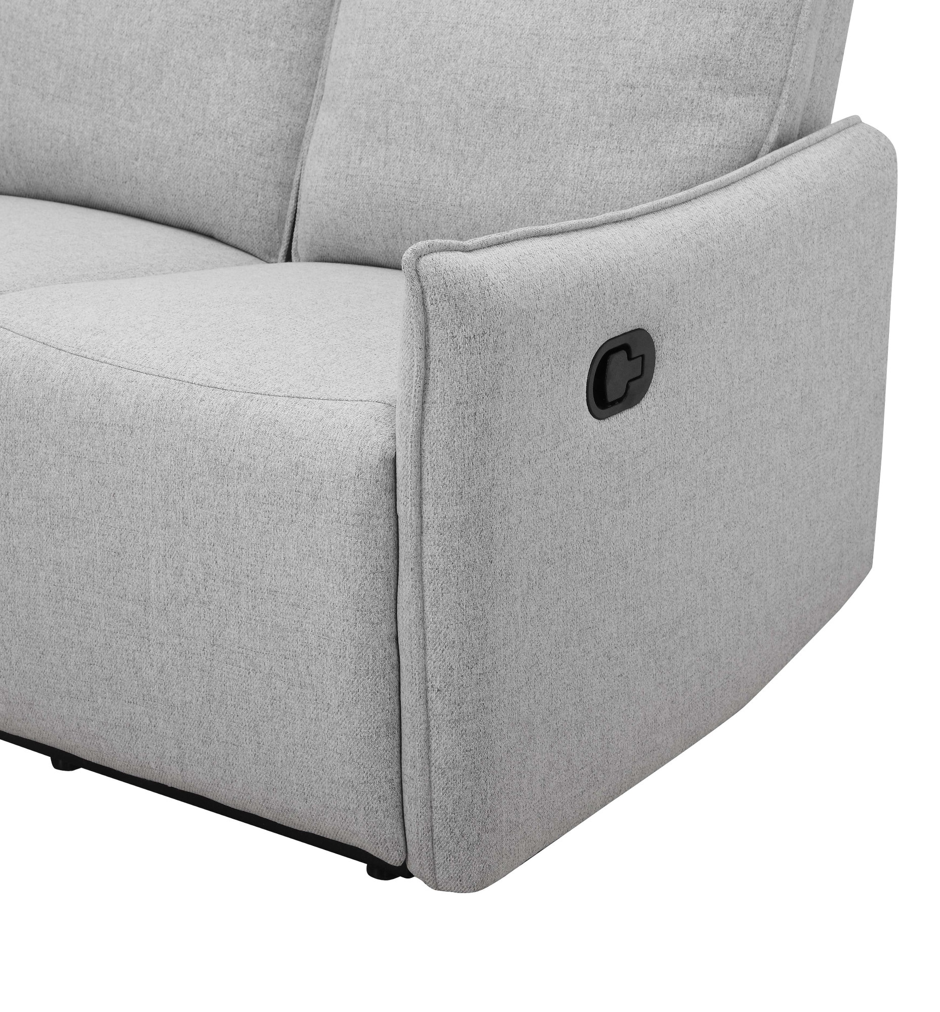 Dorel Home 3-Sitzer »Lugo, Kinosofa mit Reclinerfunktion in Kunstleder und Webstoff«, mit manueller Relaxfunktion in 2 Sitzen