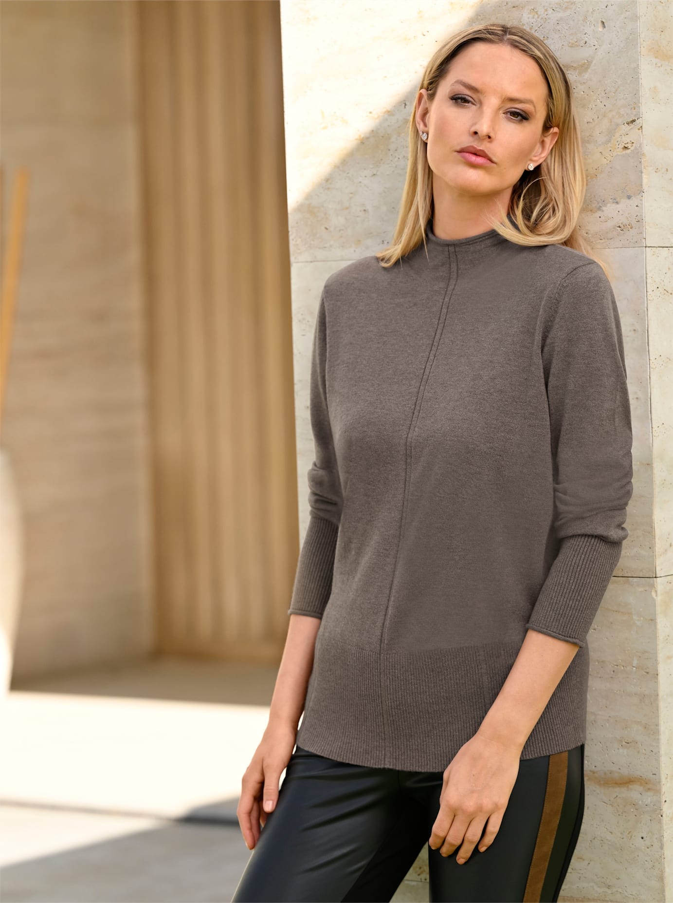 Image of heine Strickpullover "Turtleneck-Pullover"