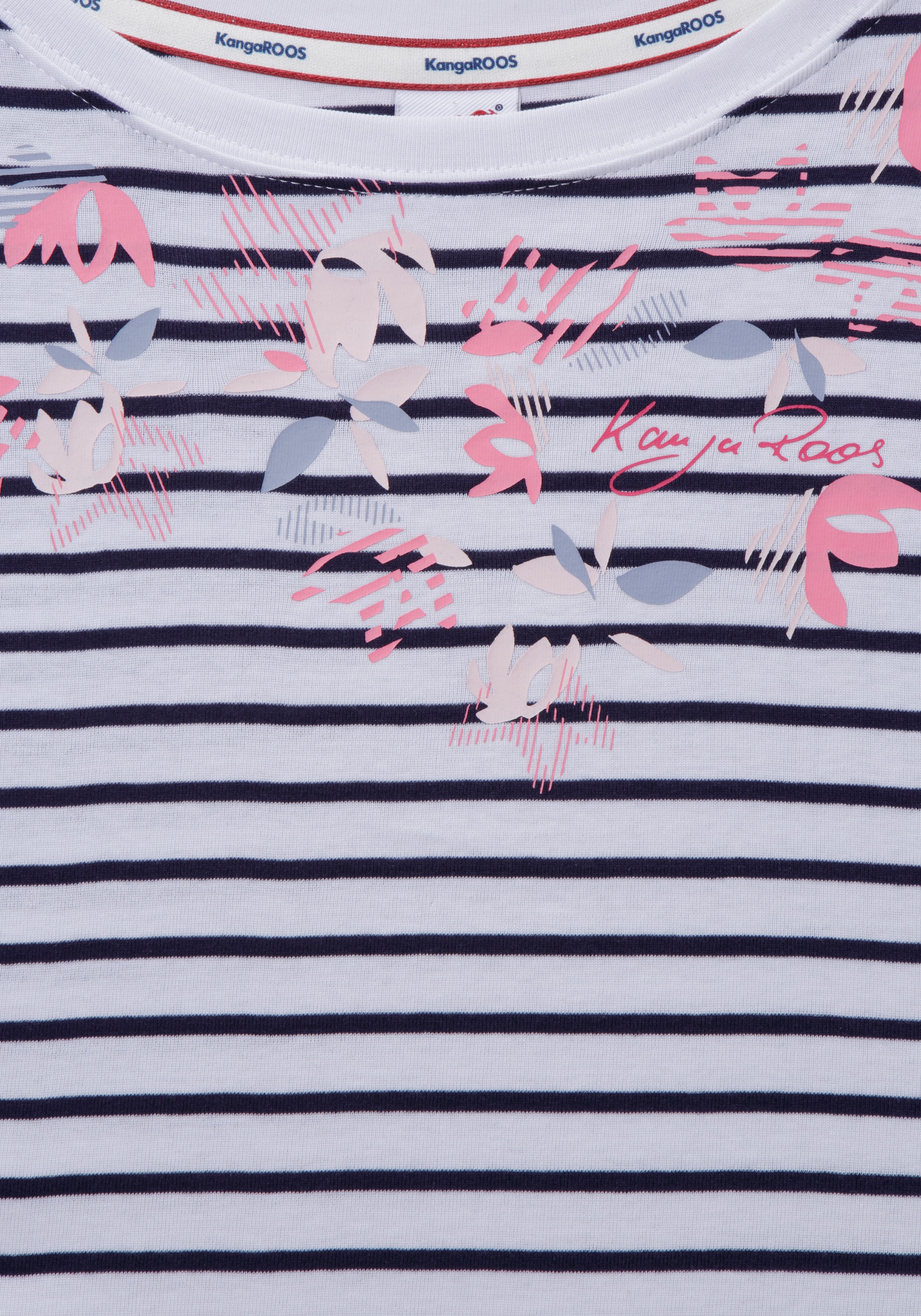 KangaROOS Langarmshirt, Langarm, sehr figurbetonte Passform
