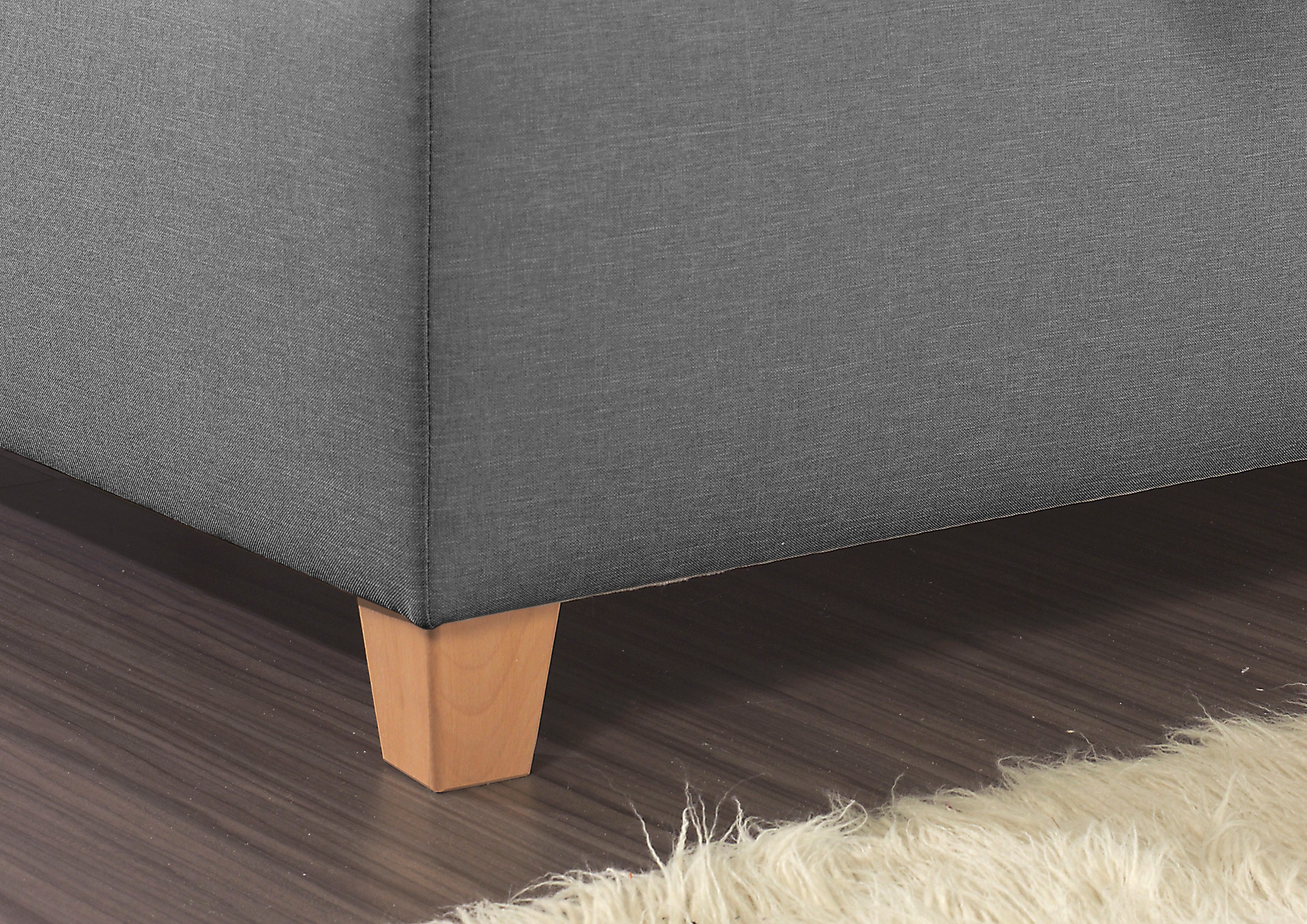 Maintal Polsterbett »Madane« wahlweise mit Matratze in den Härtegraden H2,H3 oder H4