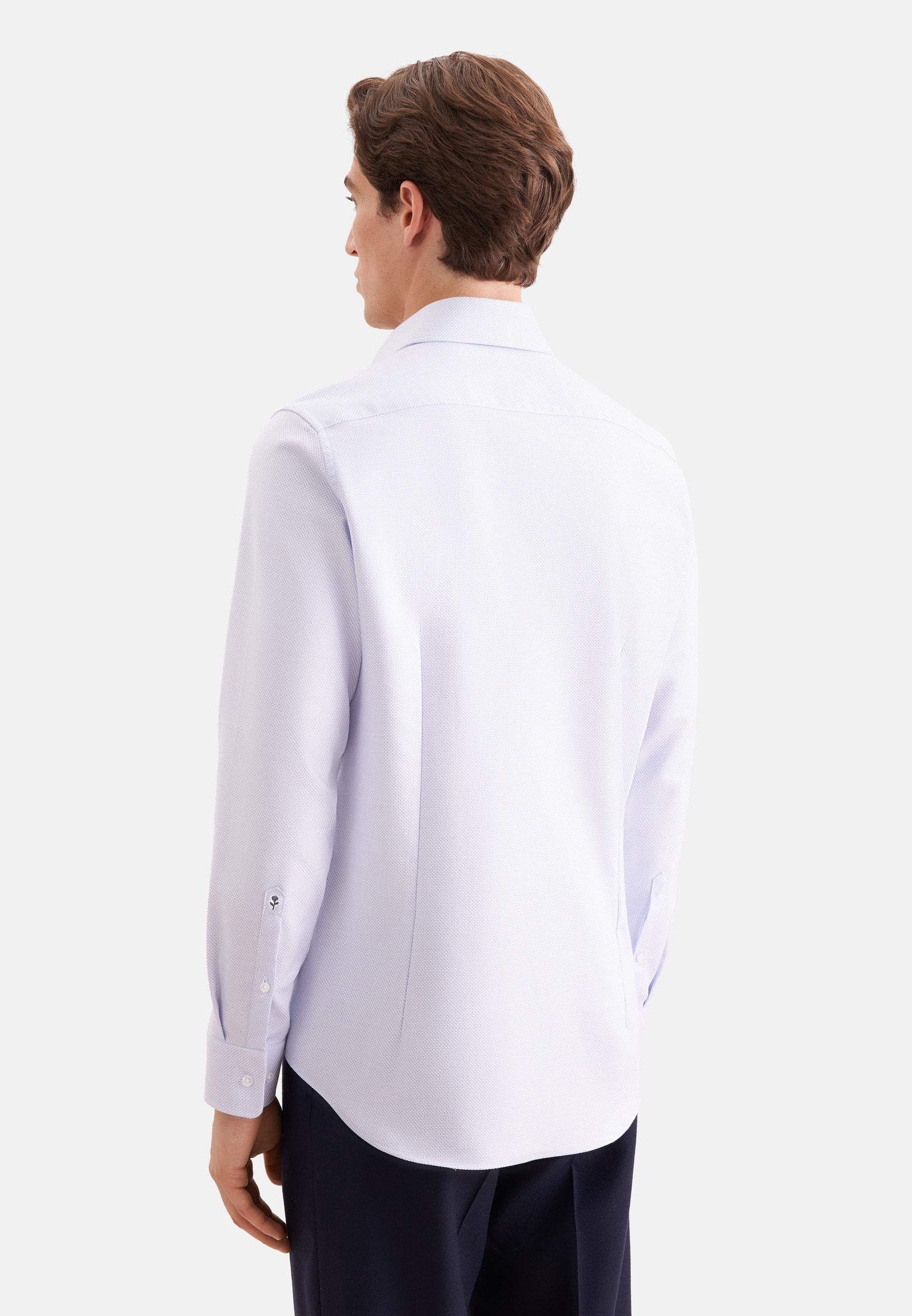 seidensticker Businesshemd »Schwarze Rose« X-Slim 1/1 Kentkragen Struktur