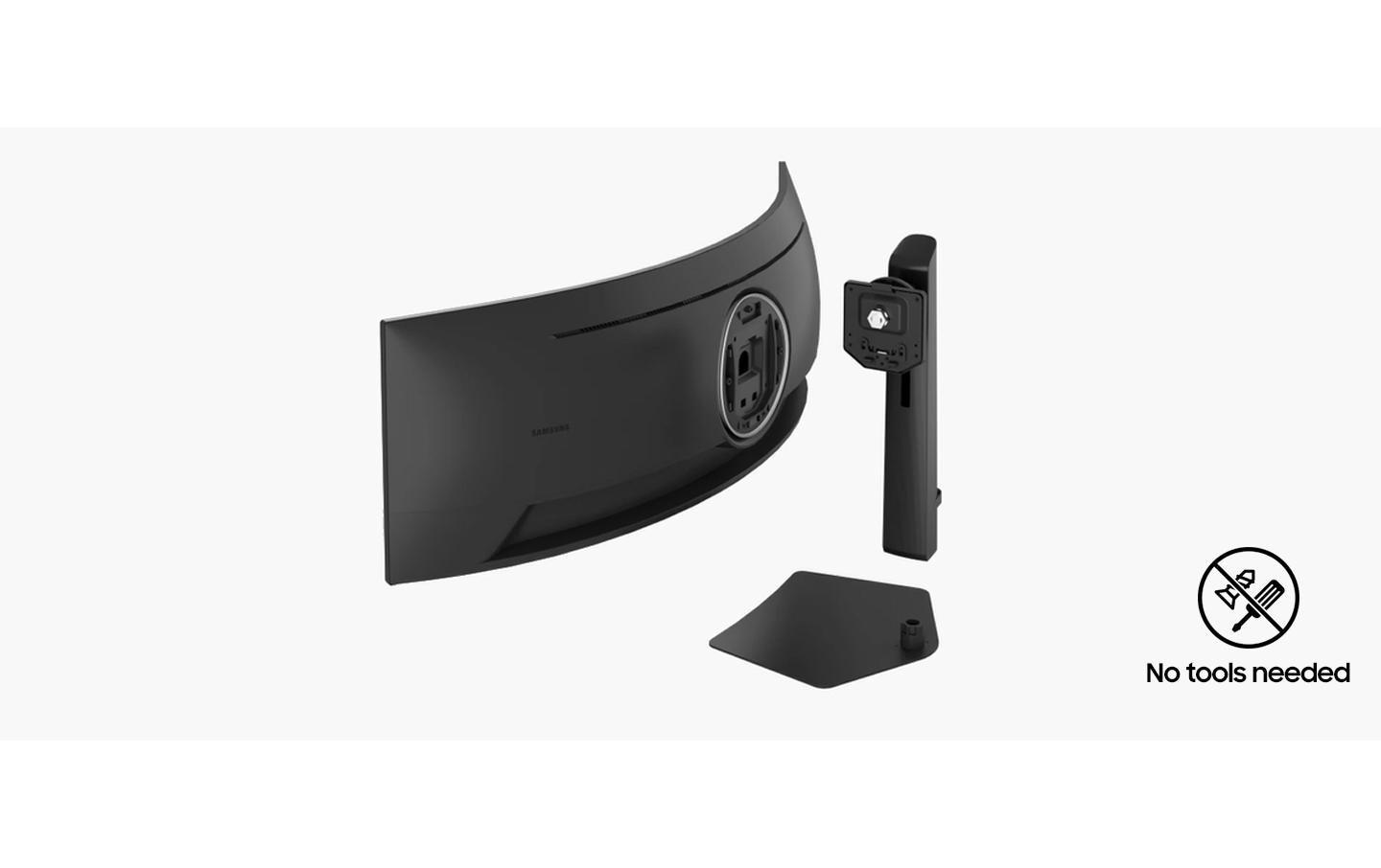 Samsung Moniteur LED incurvé »ViewFinity S95UF« 124 cm/49 ″  5120 x 1440 px 5 Reaktionszeit 120 Hz