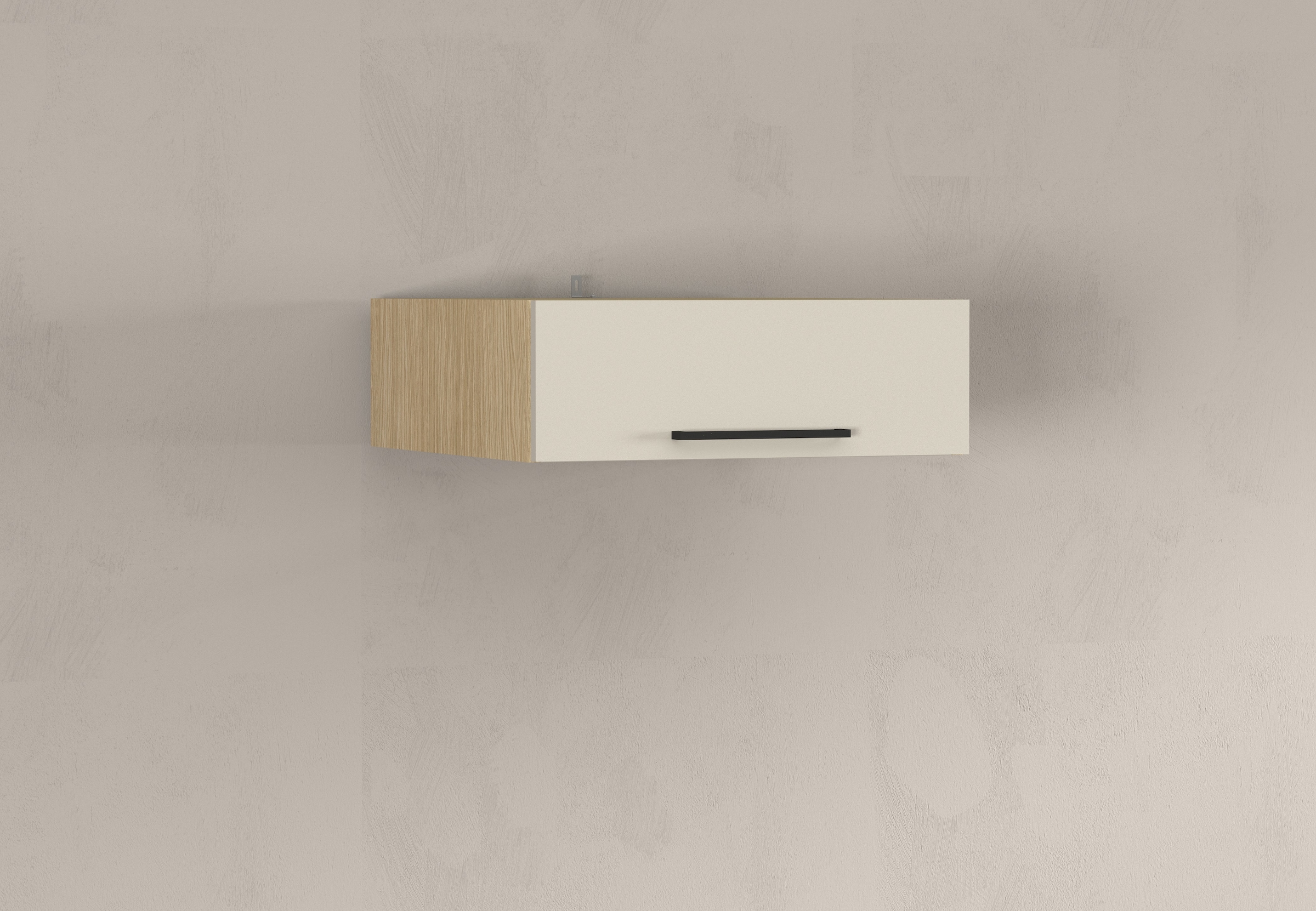 KOCHSTATION Aufsatzschrank »Luna, Hängeschrank, Küchenhängeschrank, Made in Italy« B/T/H: 60×60×20 cm, zusätzlicher Stauraum über der Arbeitsfläche