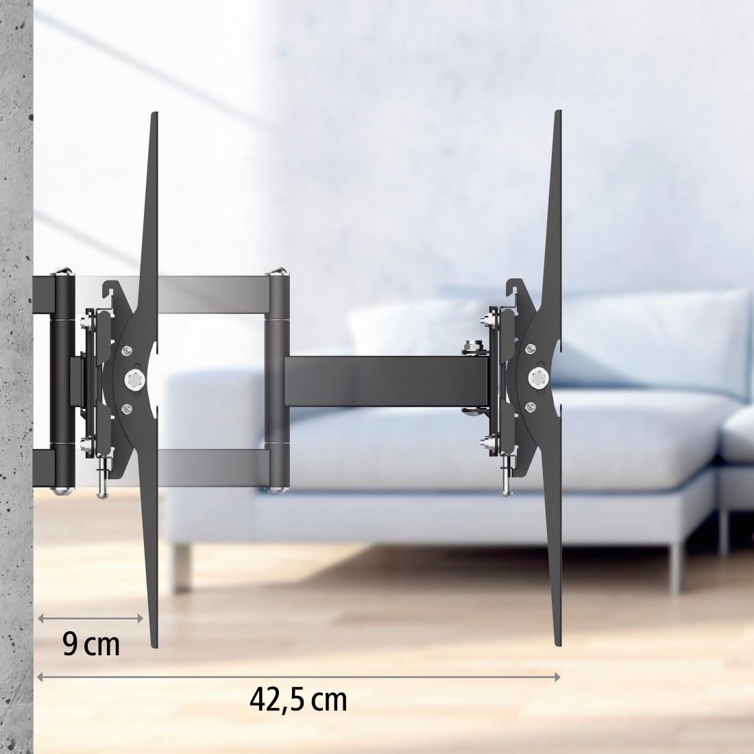 Hama TV-Wandhalterung »FULLMOTION«, bis 165 cm Zoll, bis 165cm (65 Zoll), vollbeweglich, VESA bis 400x400