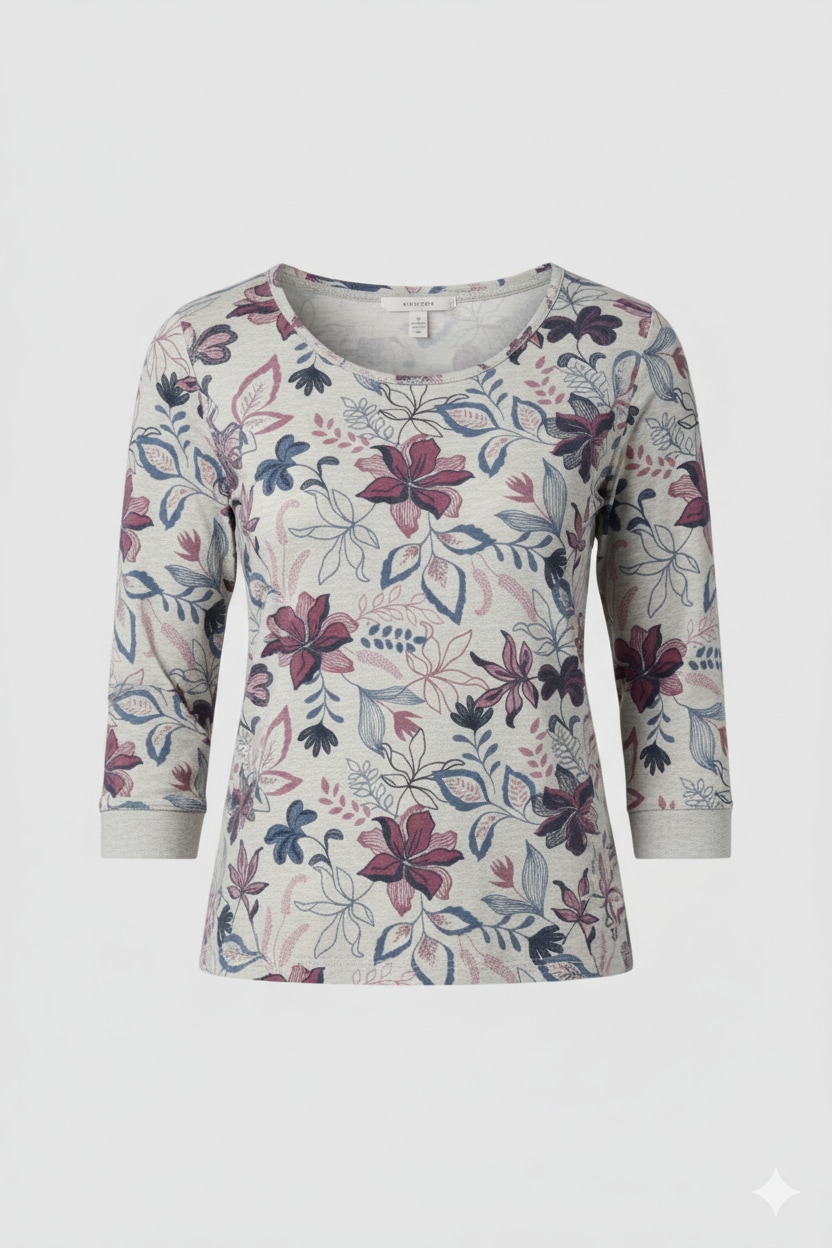 Ragwear T-shirt à manches longues »SHIMONA FLOWERS O«