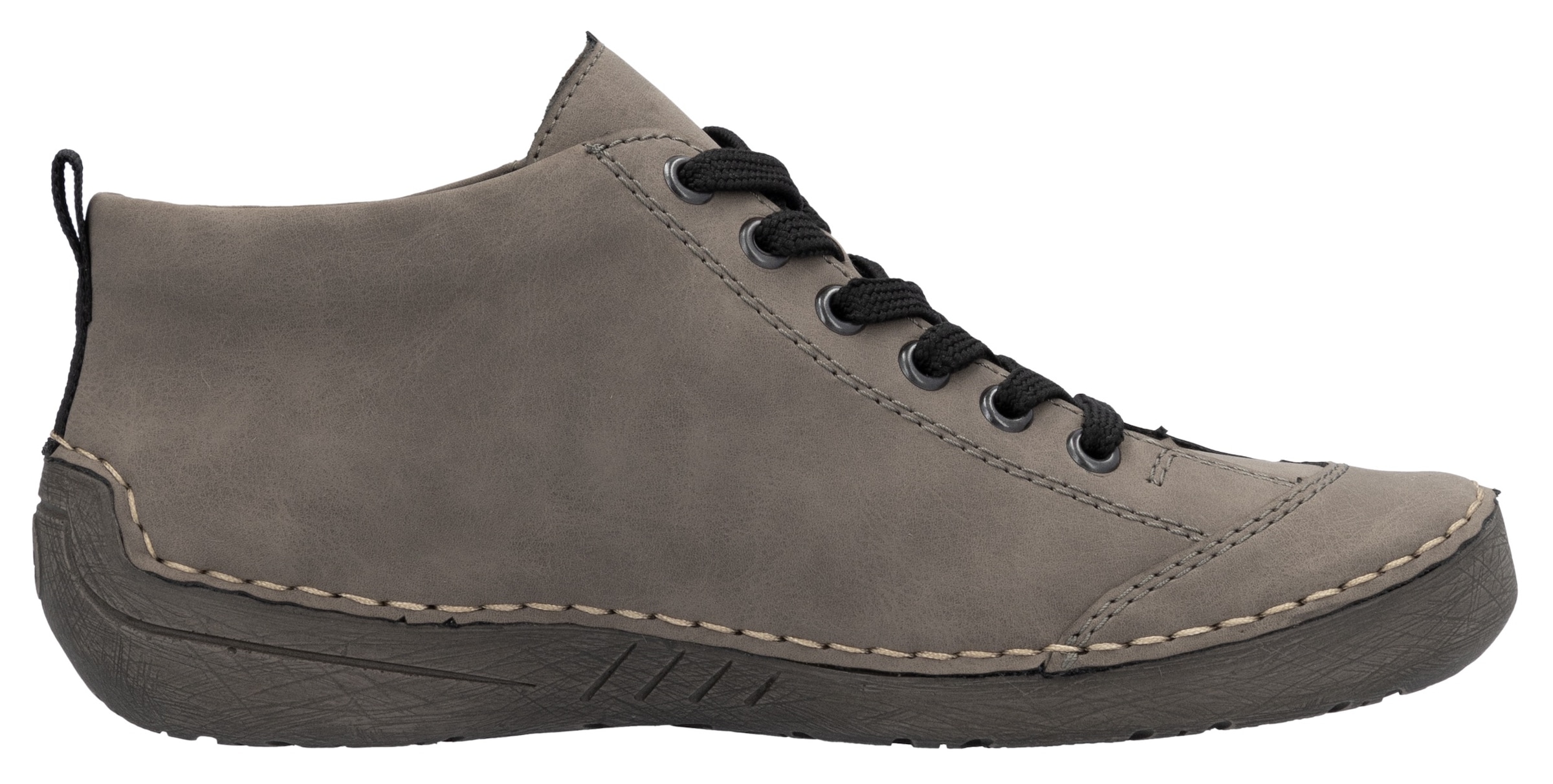 Rieker Schnürboots, Sneaker, Schnürschuh, Outdoorschuh mit Reissverschluss