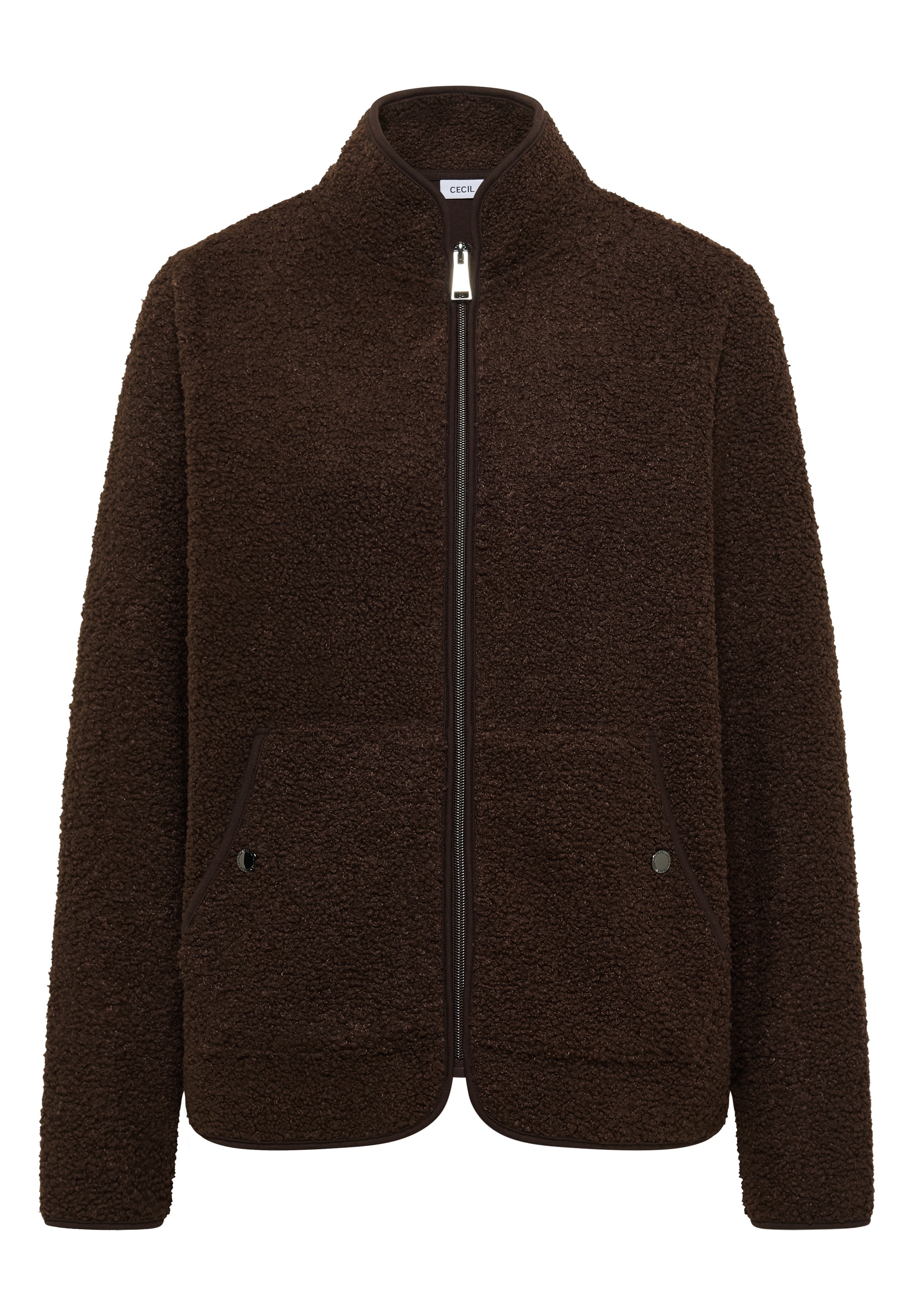 Cecil Veste sweat mit Stehkragen