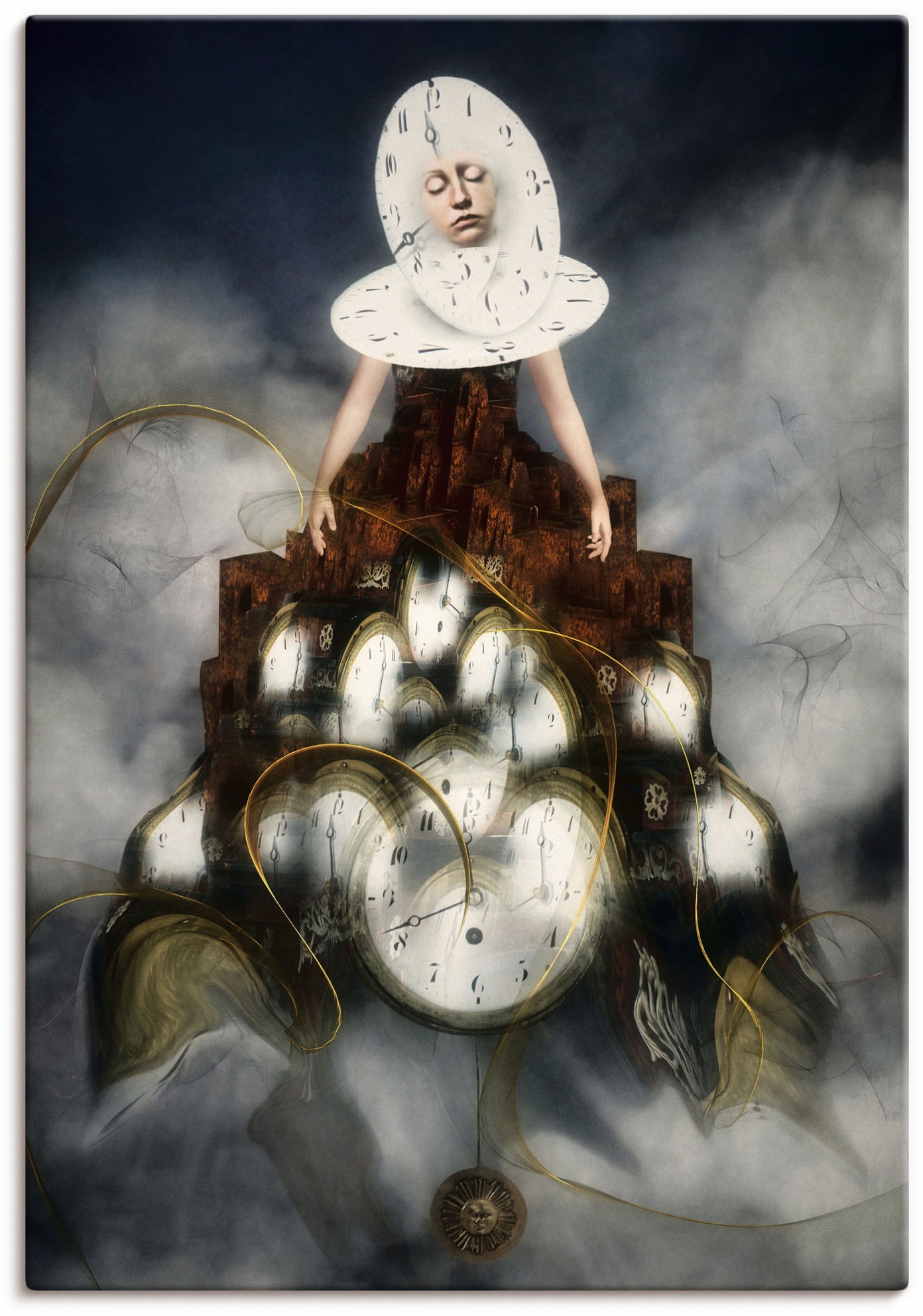 Image of Artland Wandbild »Langeweile«, klassische Fantasie, (1 St.), in vielen Grössen & Produktarten - Alubild / Outdoorbild für den Aussenbereich, Leinwandbild, Poster, Wandaufkleber / Wandtattoo auch für Badezimmer geeignet bei Ackermann Versand Schweiz