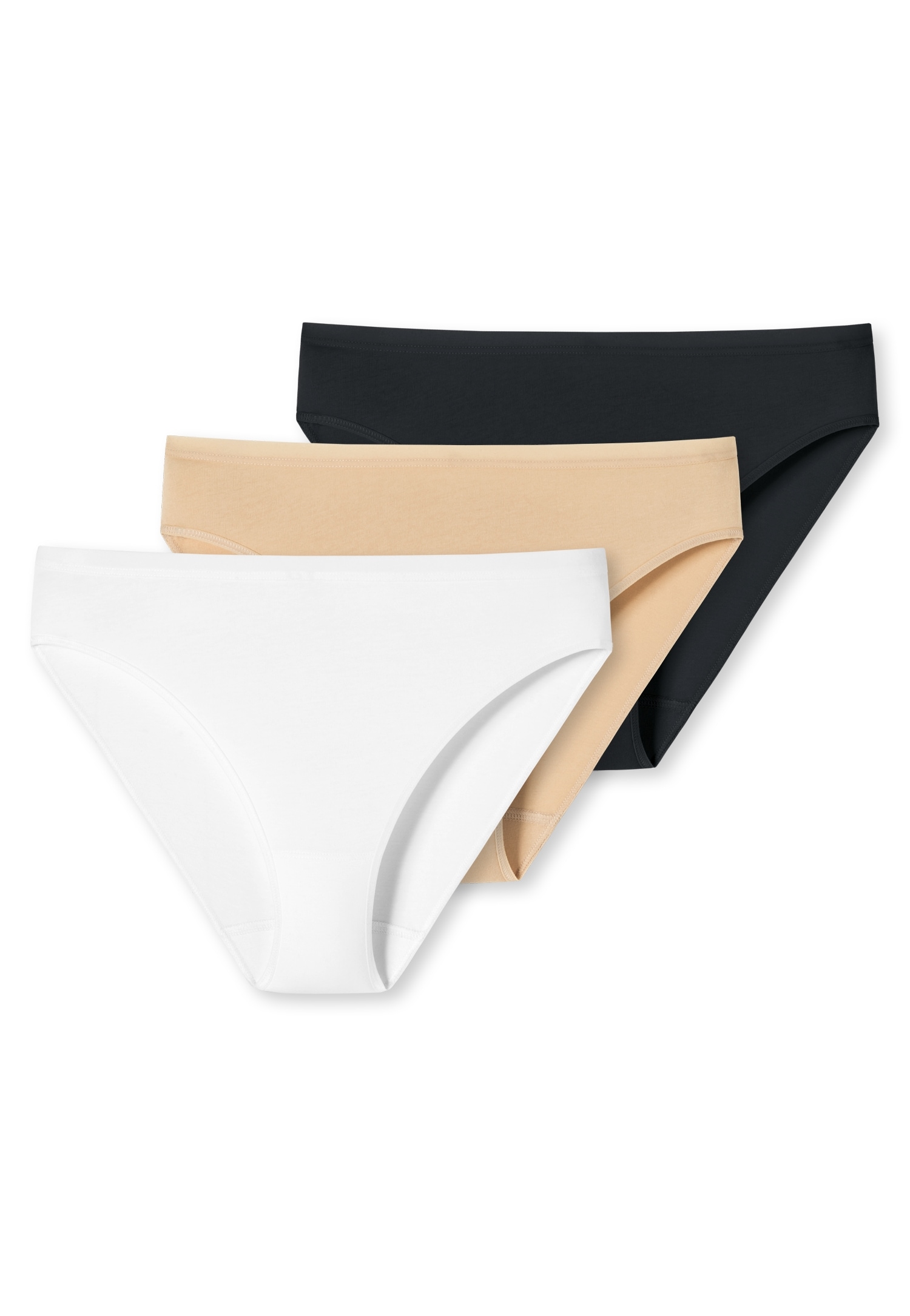 Image of uncover by SCHIESSER Tai-Slip "Uncover Cotton" 3er Pack, weich, elastisch, Basic, Cotton-Mix