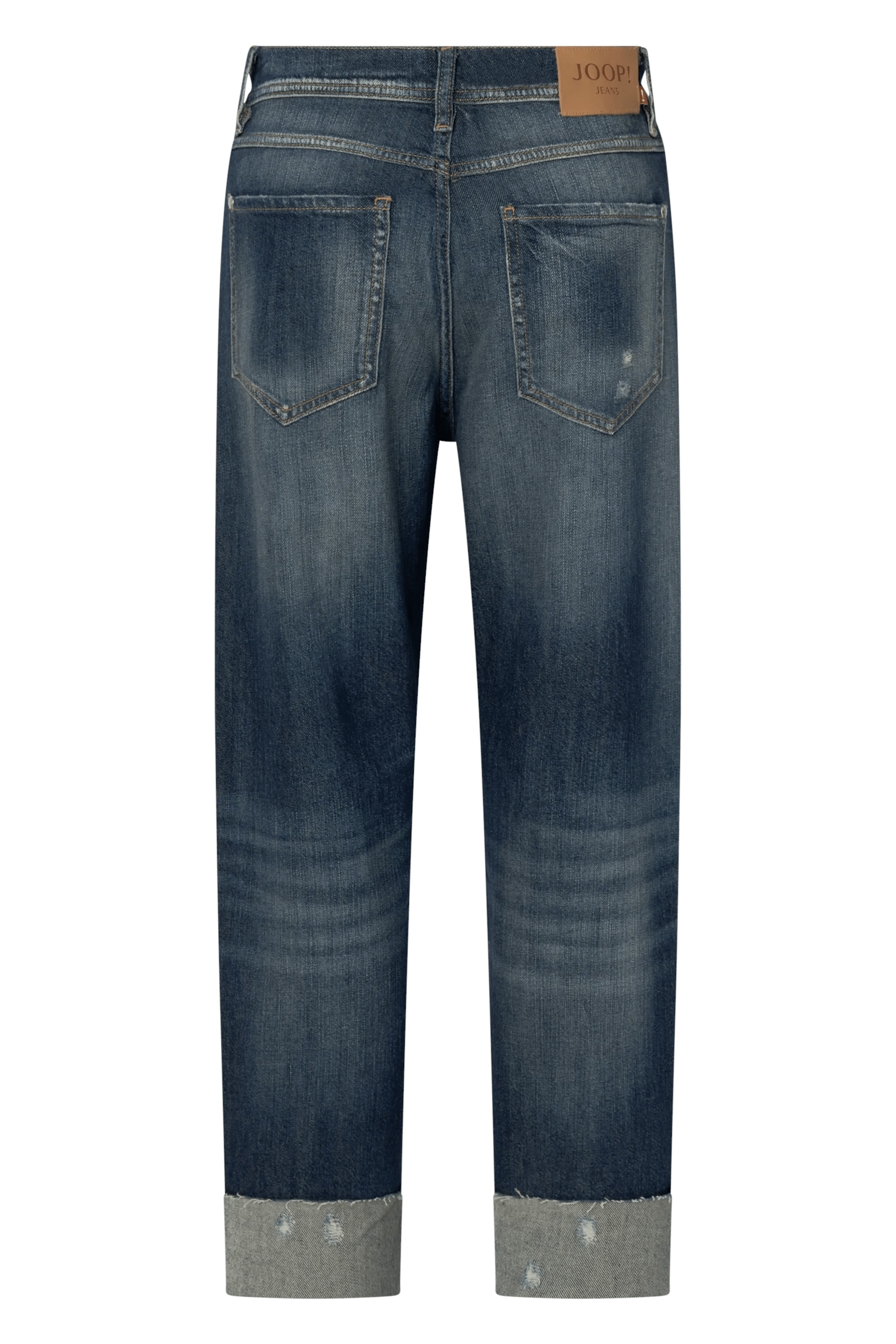 JOOP! Jeans droit »Maike« Aspect destroy, en denim léger d’été