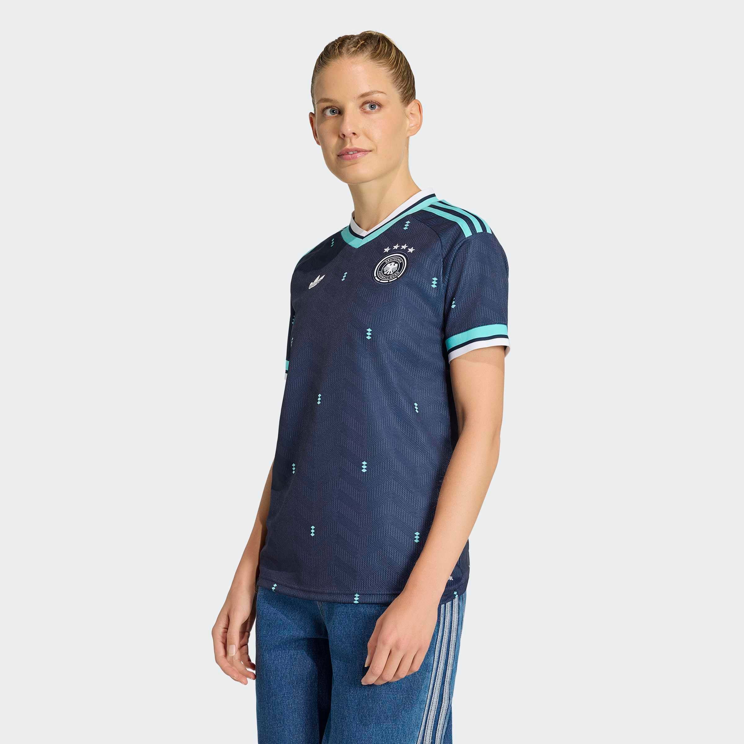 adidas Performance Fussballtrikot »DEUTSCHLAND 26 AUSWÄRTSTRIKOT« mit Climacool Technologie, Doppelstrickkonstruktion