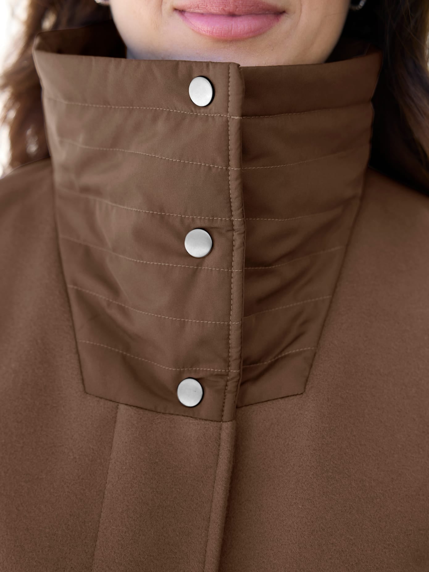 Classic Basics Veste longue sans capuche