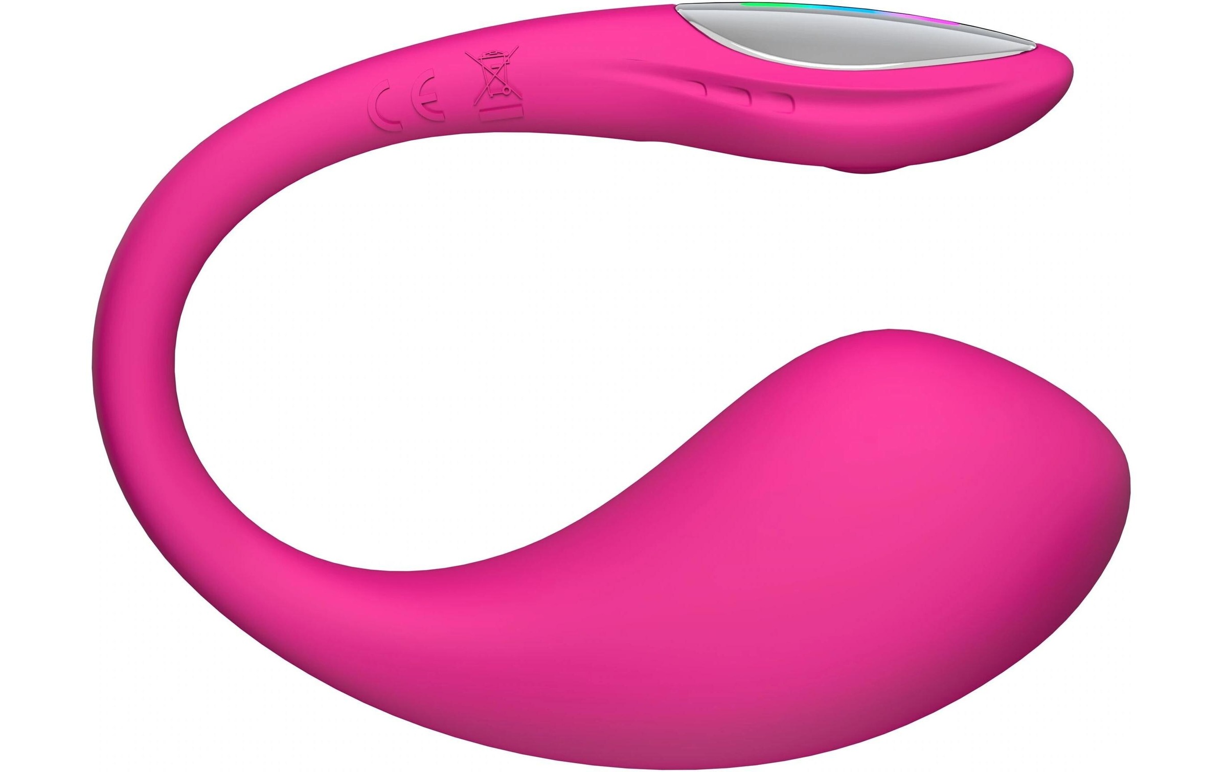   Vibrator »Lovense Ei Lush 4 Lush 4« Vibrationsei mit beeindruckenden Lichteffekten