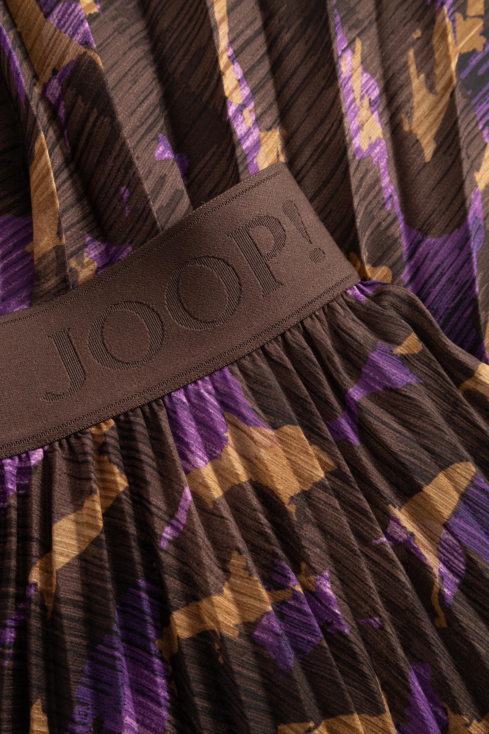 JOOP! Jupe plissée »Salma« ceinture élastique, imprimé aloès