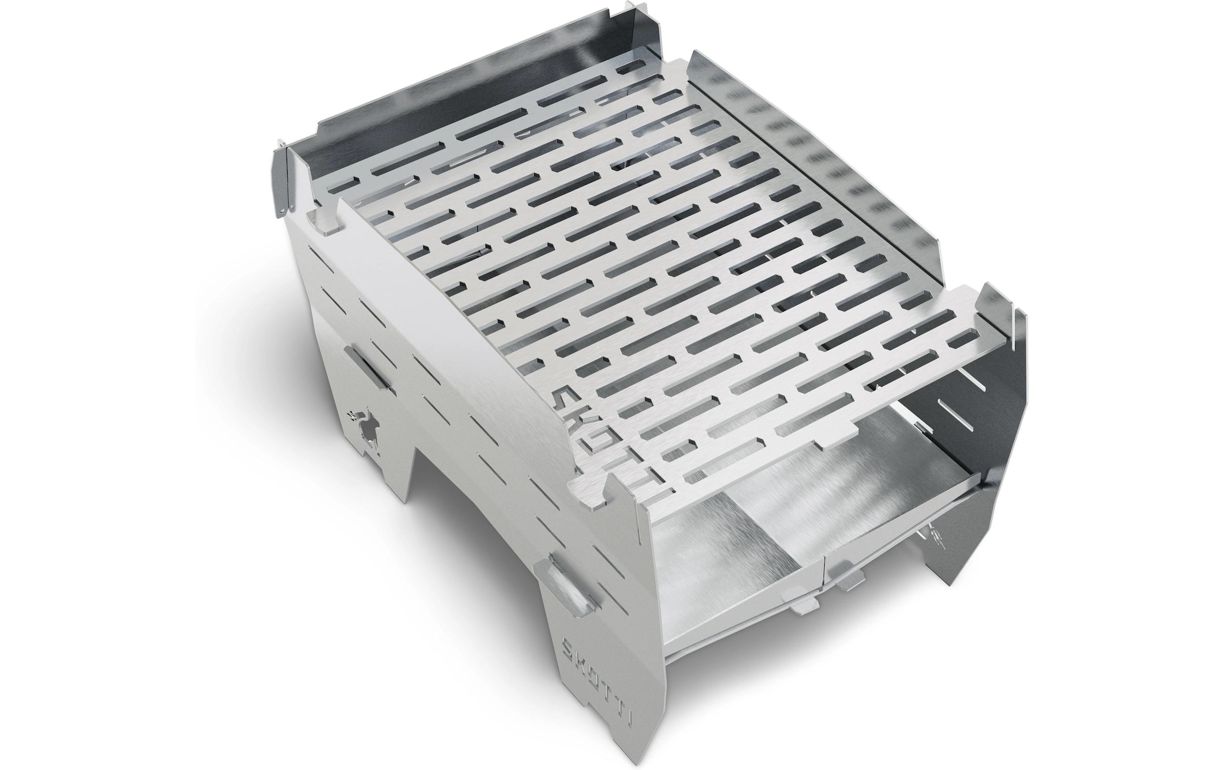   Camping-Gasgrill »Skotti Mini« Ultra-mobiler faltbarer Edelstahlgrill für Camping und Outdoor