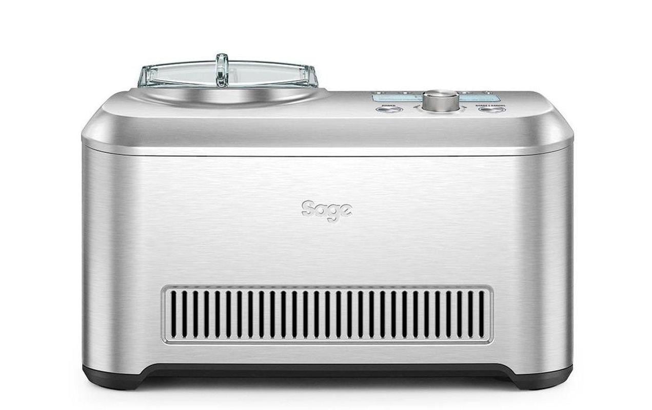 Eismaschine »Sage Glacemaschine Smart Scoop 1 l, Silber«, 2 l, 200 W, Geeignet für: Glace