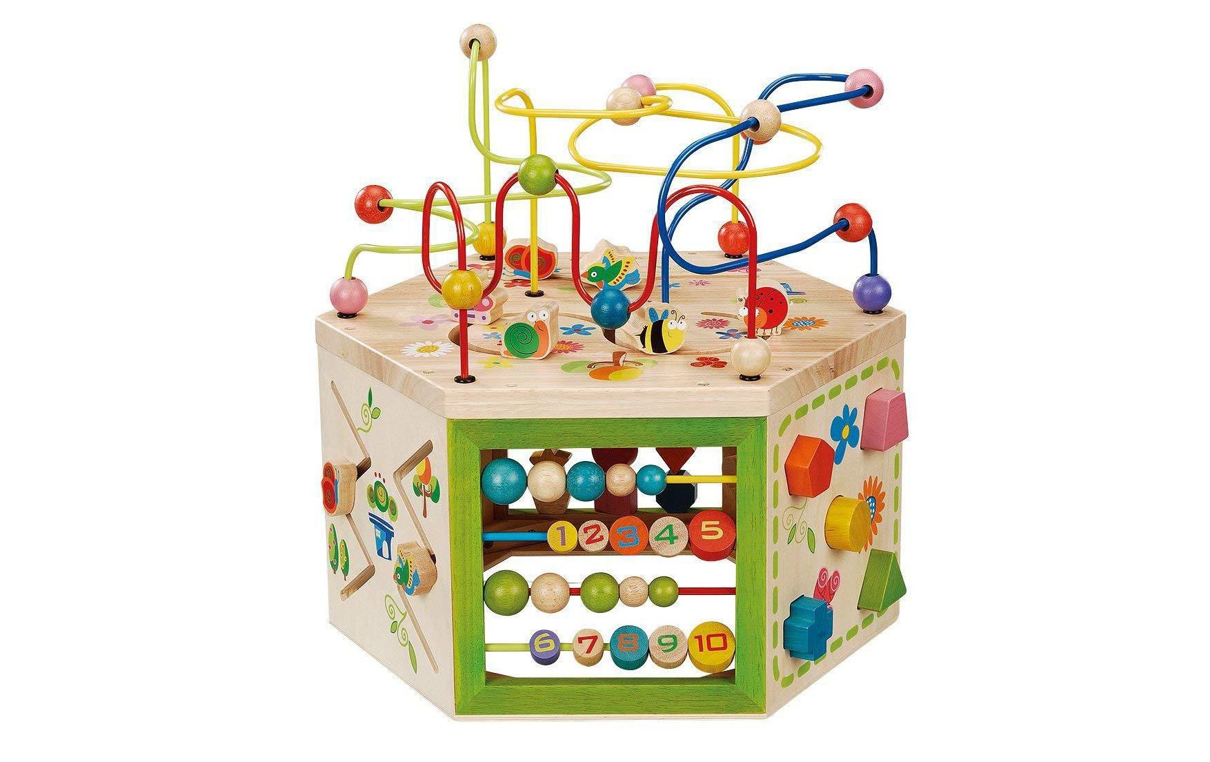 Image of EverEarth® Motorikwürfel »Spielwürfel 7in1 Gartenspielcenter«, 7-in-1 Gartenspielcenter bei Ackermann Versand Schweiz