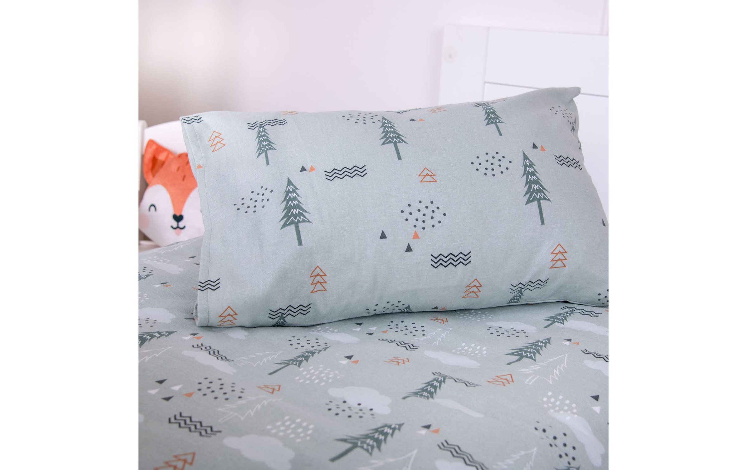 Herding Babybettwäsche »babybest Nordic Forest« 2 mit tollem Wendemotiv