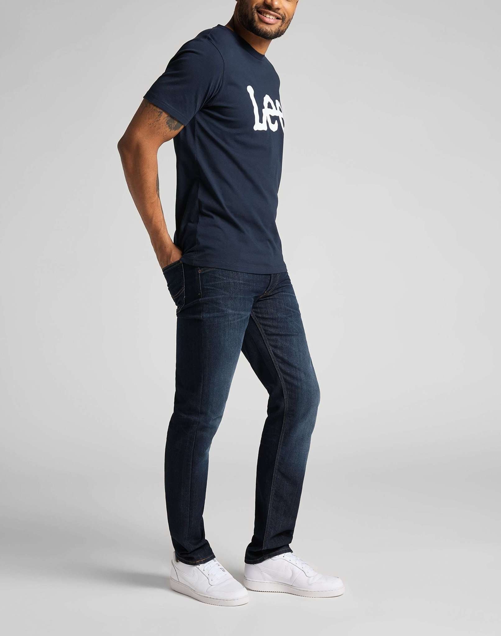 Lee® T-Shirt »Lee T-Shirt Wobbly Logo«