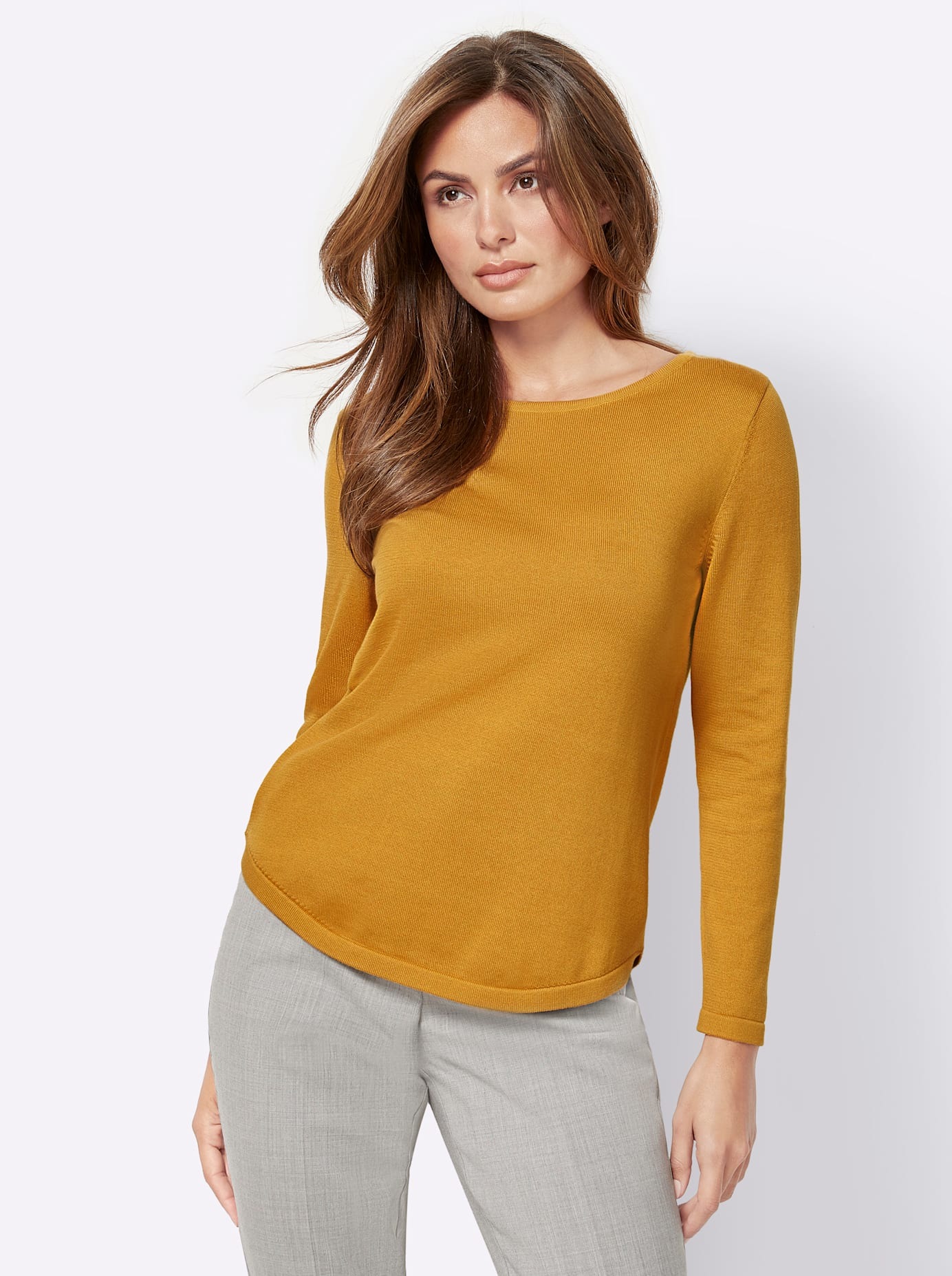Inspirationen Rundhalspullover »Pullover«