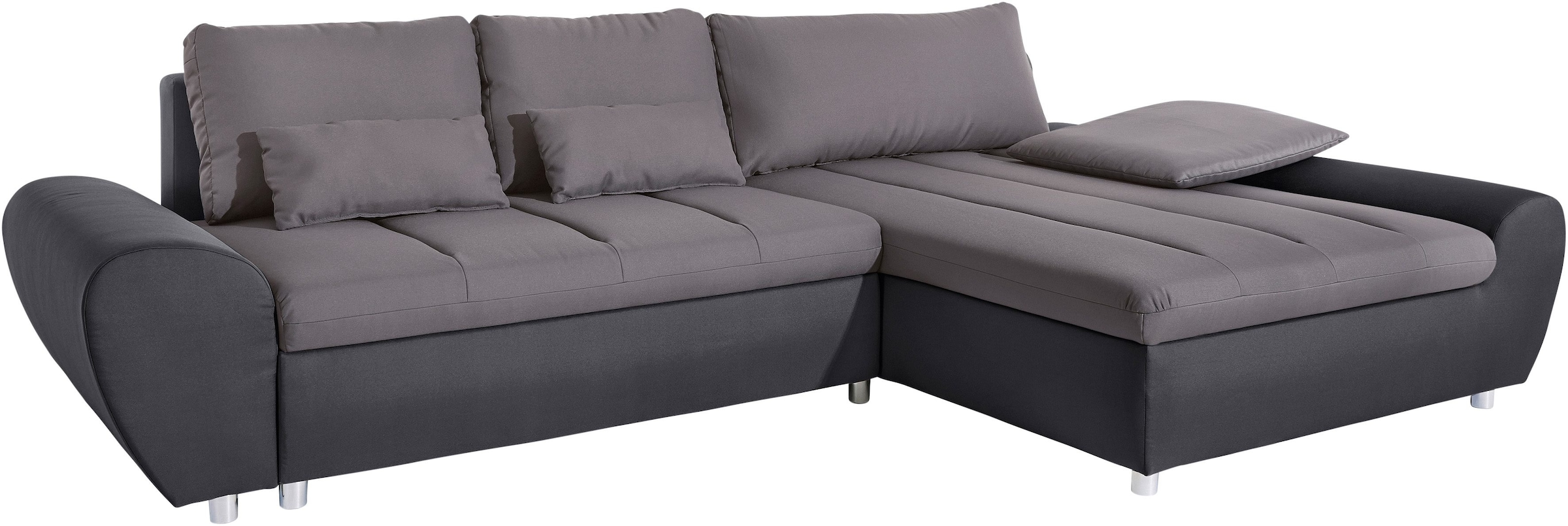 sit&more Ecksofa »Bandos L-Form«, in 2 unterschiedlichen Grössen, wahlweise mit Bettfunktion