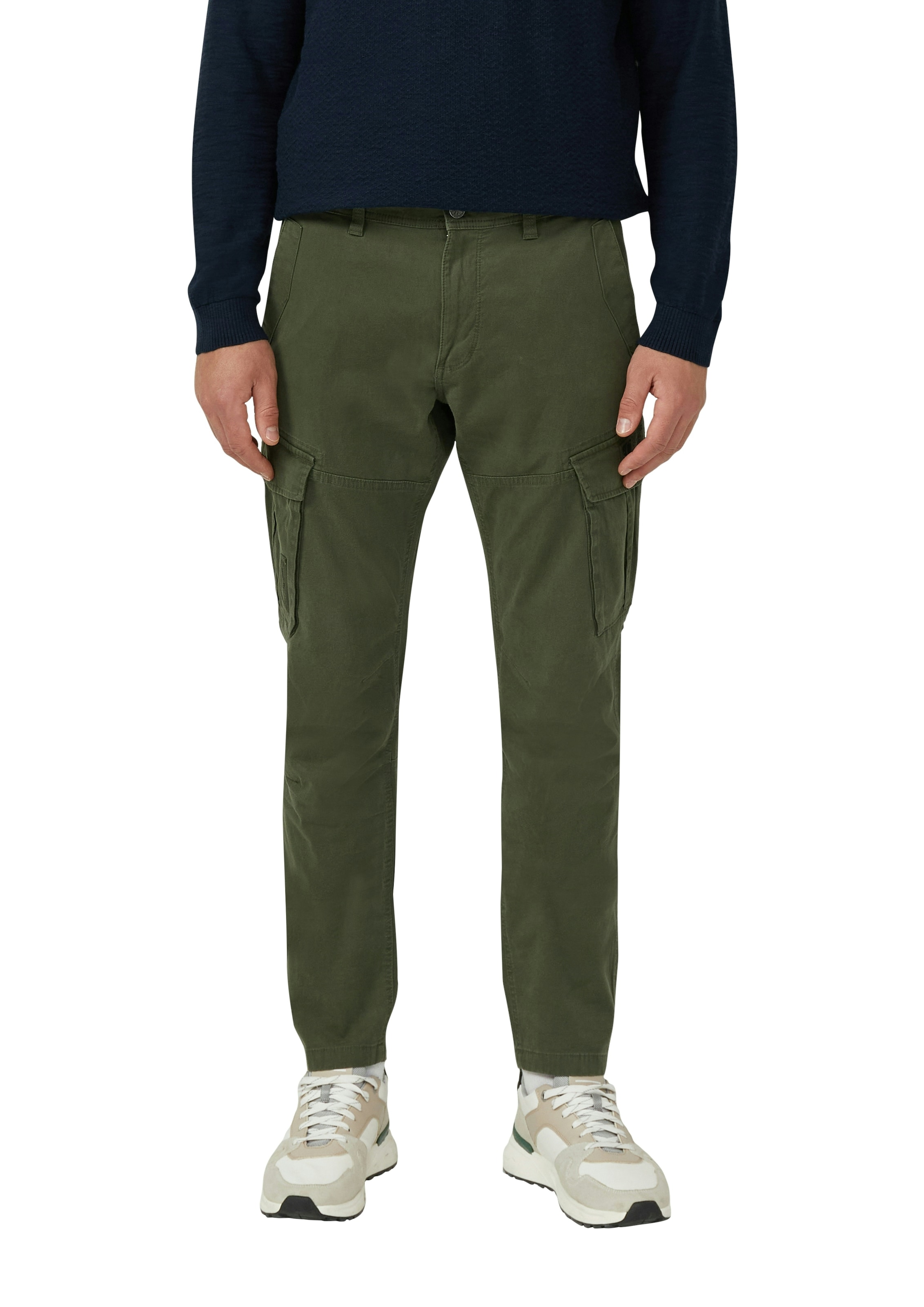 s.Oliver Pantalon cargo  avec stretch et viscose