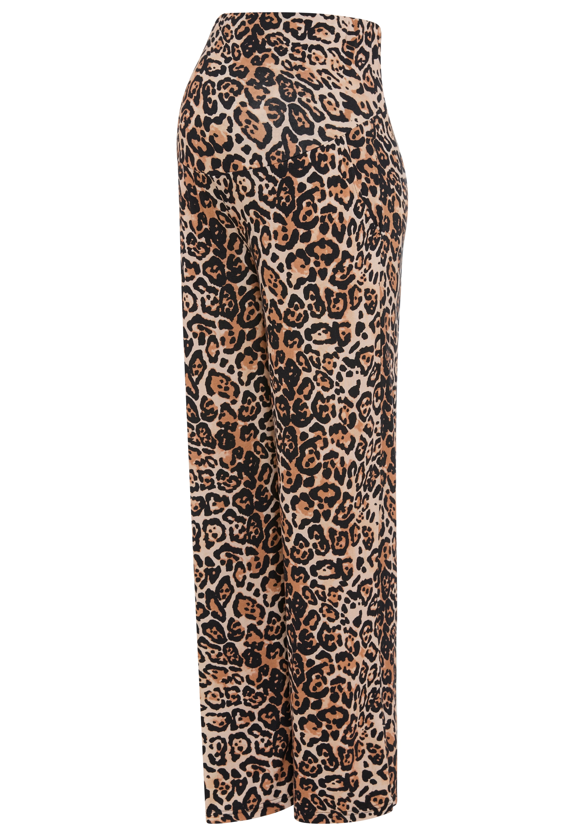Neun Monate Umstandshose »Umstandshose in Leodesign«, Umstands-Hose mit weitem Bein