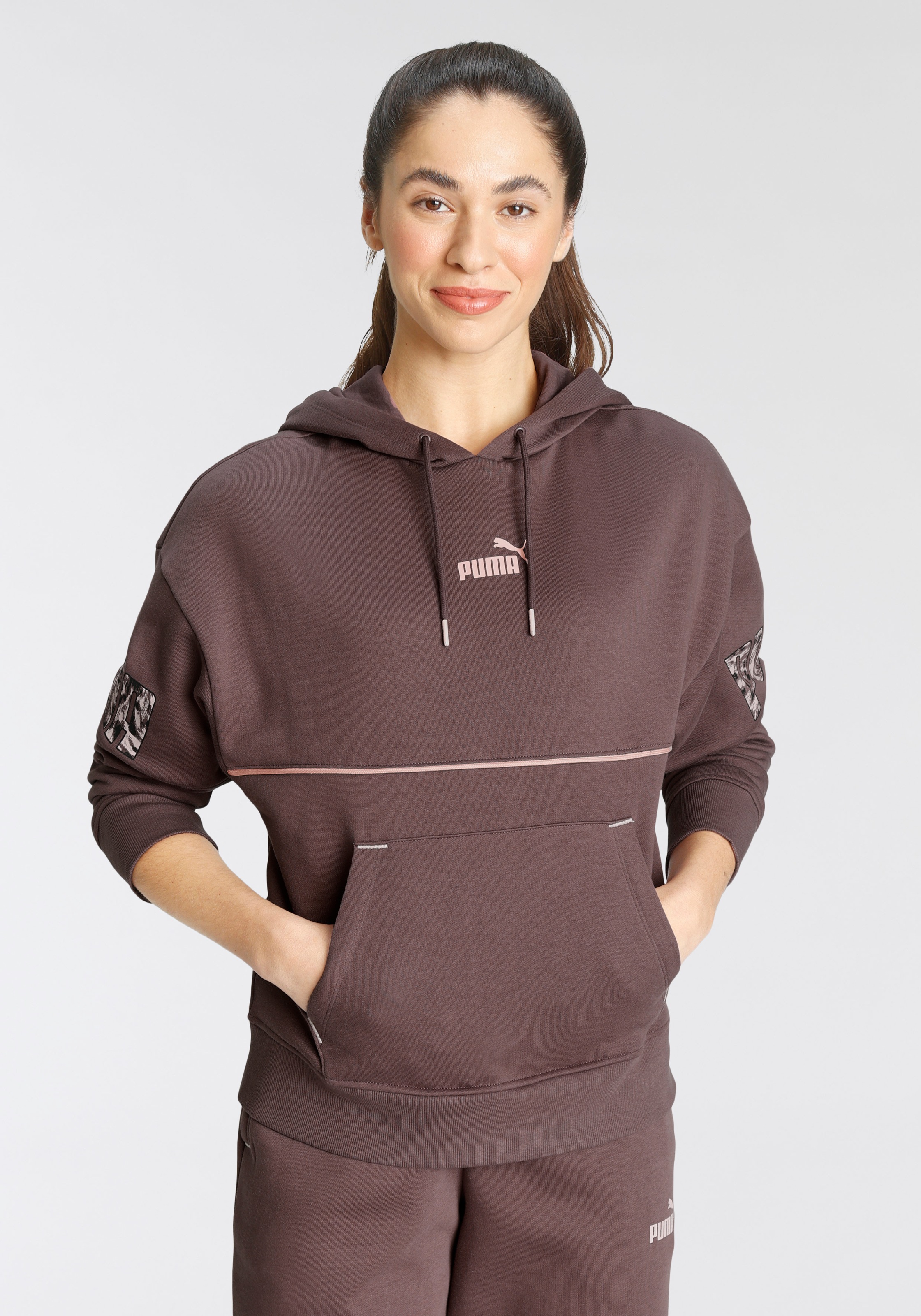 Image of PUMA Kapuzensweatshirt »PUMA POWER SAFARI HOODIE FL« bei Ackermann Versand Schweiz