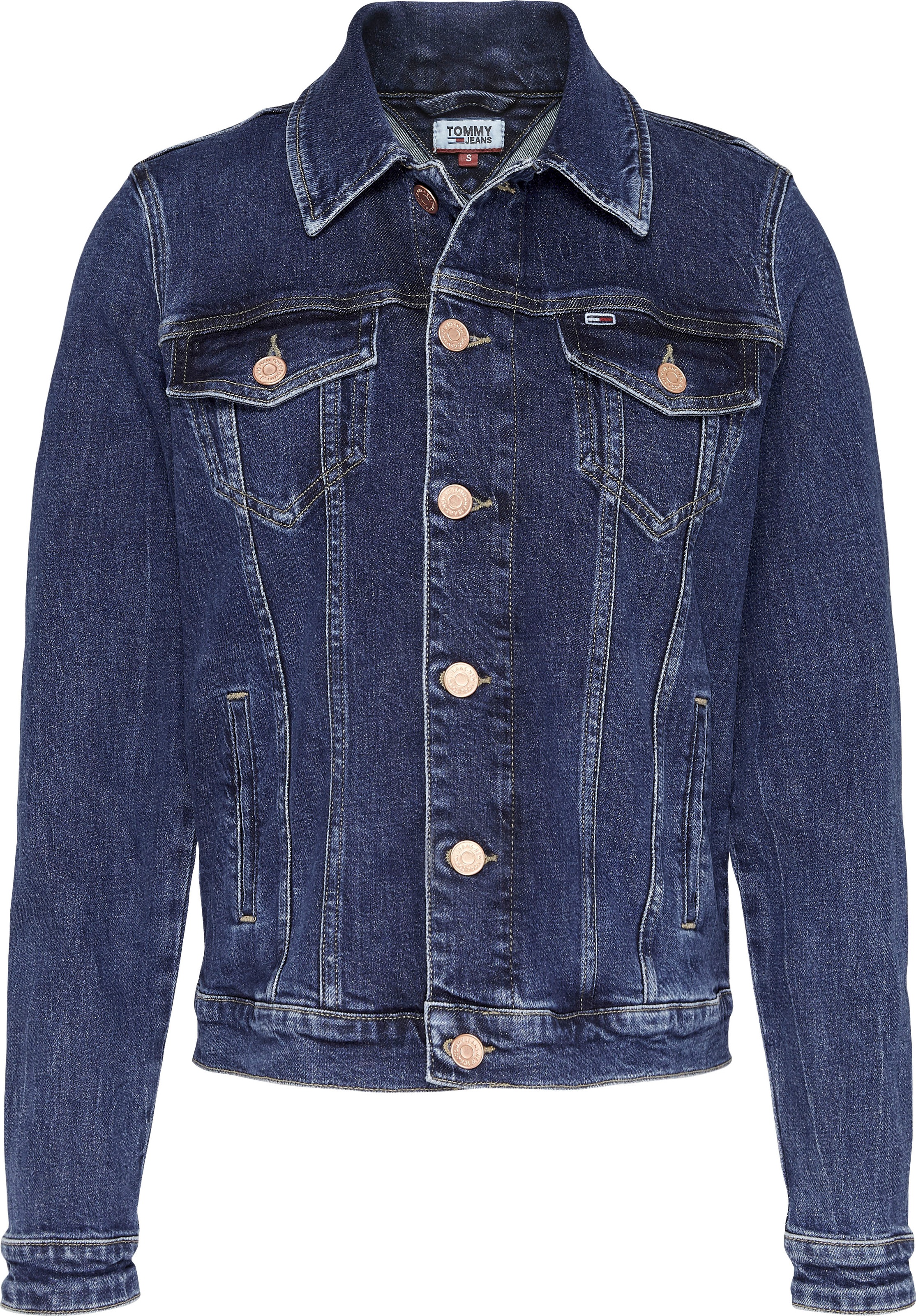 TOMMY JEANS Jeansjacke »REGULAR TRUCKER JCKT CDDBCF«