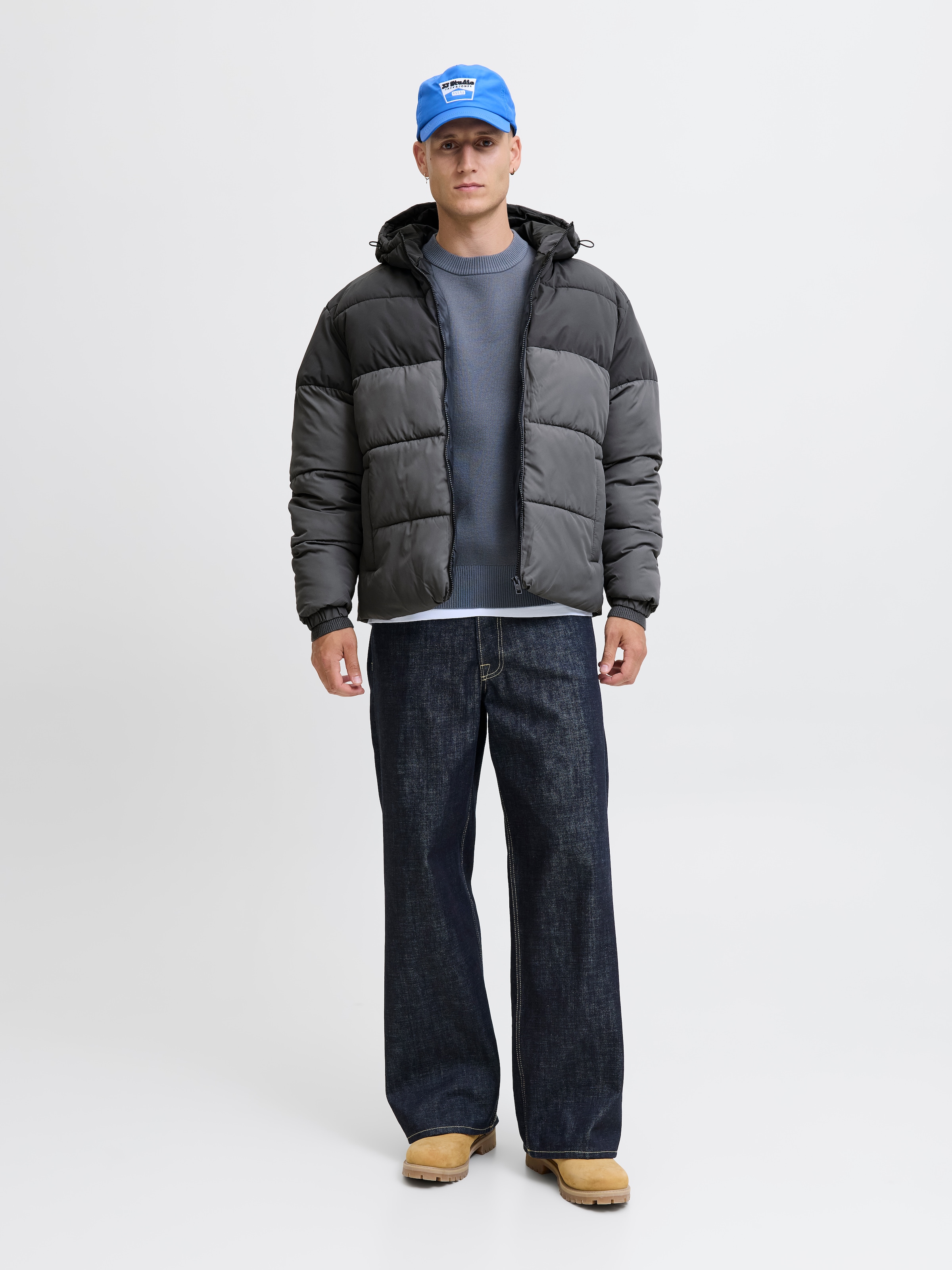 Jack & Jones Veste matelassée »JJMAZE PUFFER HOOD« mit Kapuze
