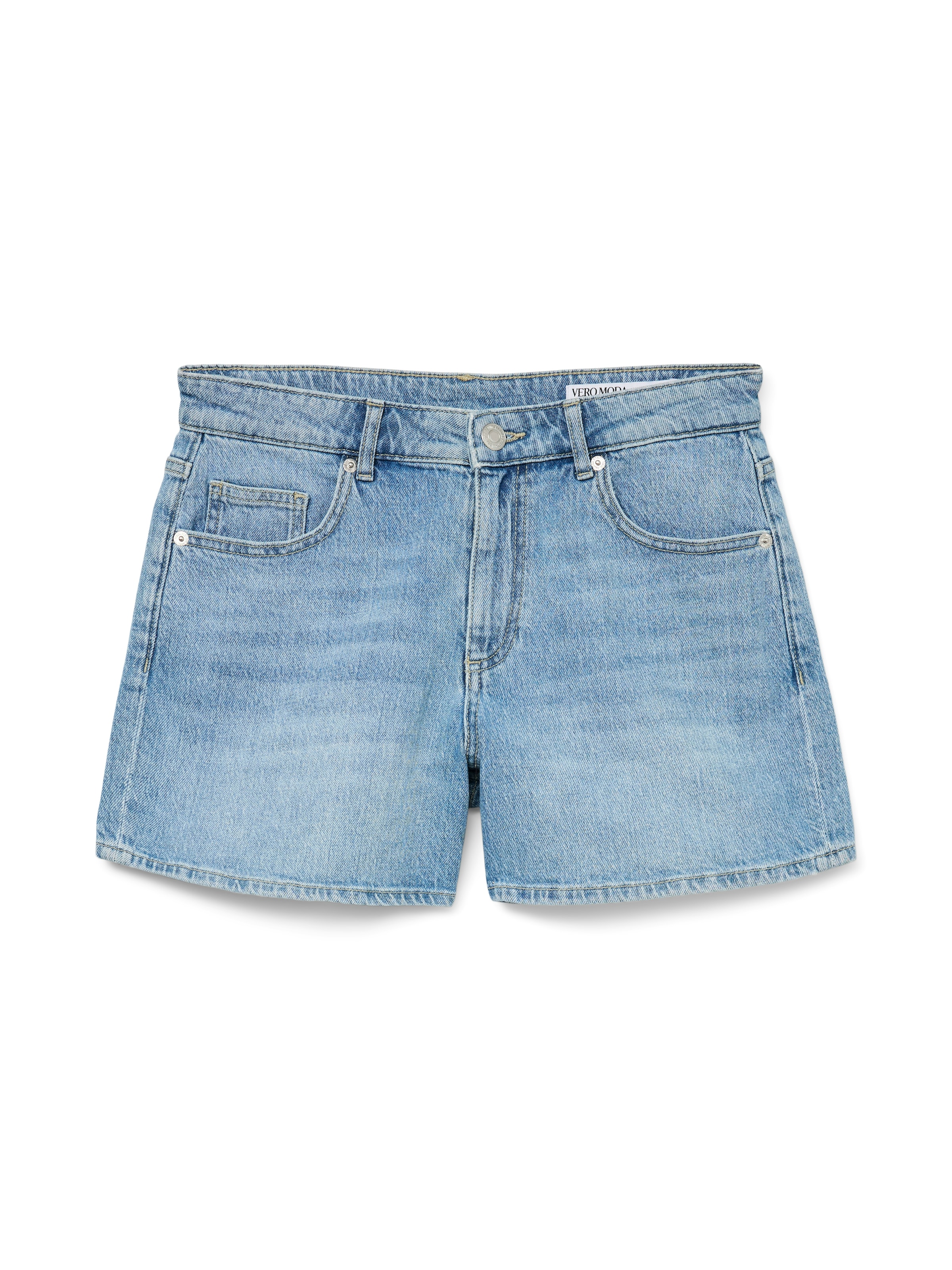 Vero Moda Jeansshorts »VMTESS MR SHORT DNM SHORTS MIX GA NOOS« Baumwollmischung, regular fit