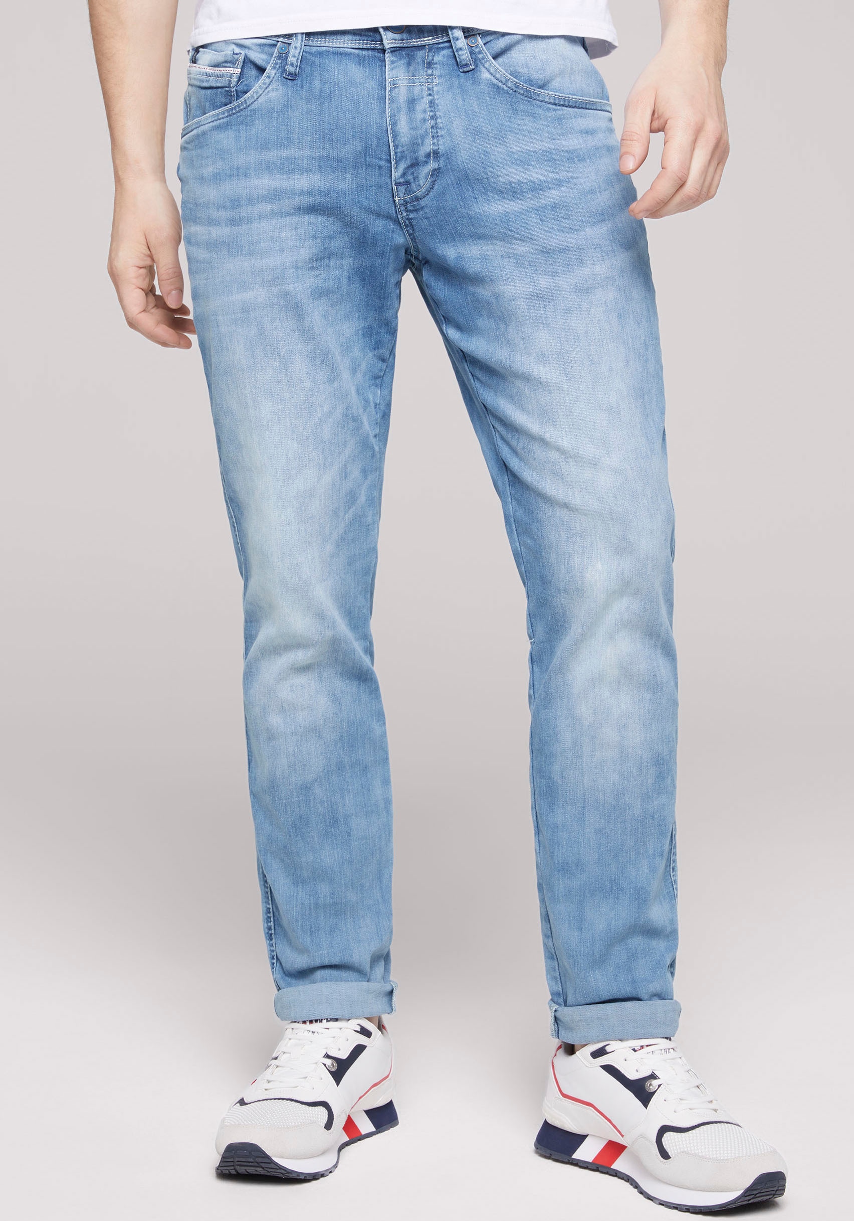5-Pocket-Jeans, mit dünnen Nähten