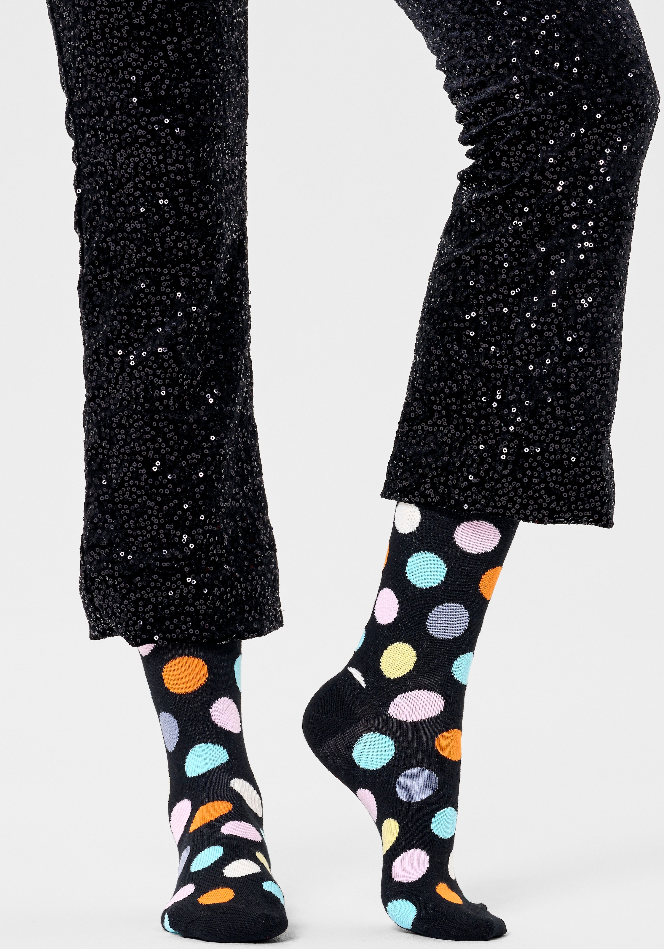 ♕ Happy Socks Socken, (3 Strip Dot versandkostenfrei & bestellen & Paar), Faded Big Socks Diamond