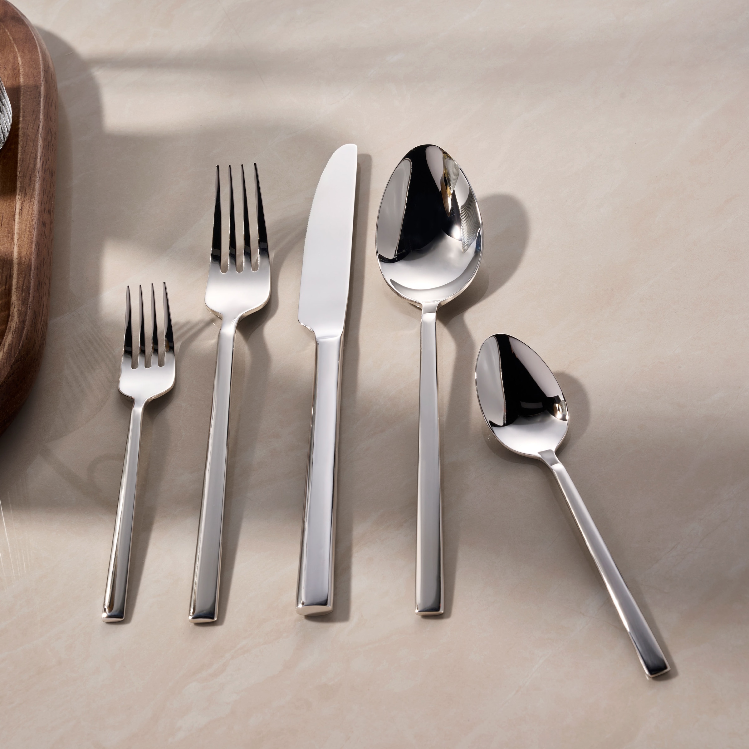 Hanseatic Set de couverts »DAILY« leichtes und minimalistisches Design