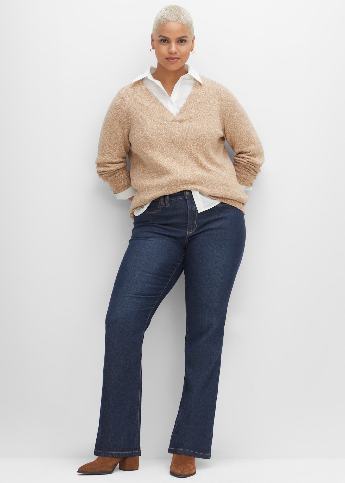 Sheego Bequeme Jeans, (1 tlg.)
