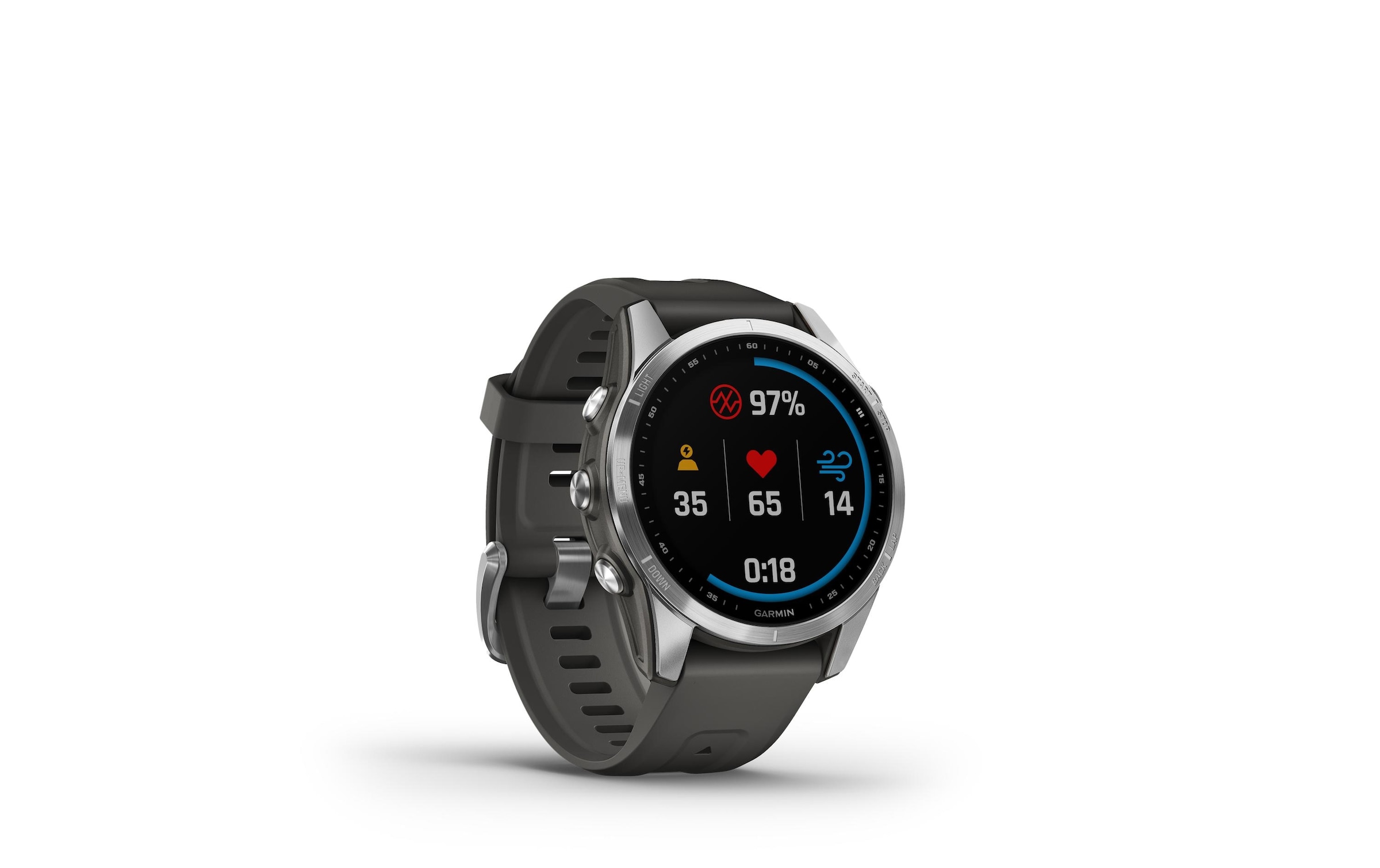 Garmin Smartwatch »GARMIN Sportuhr Fenix 7S«, (3,03 cm / 1,2 Zoll),)