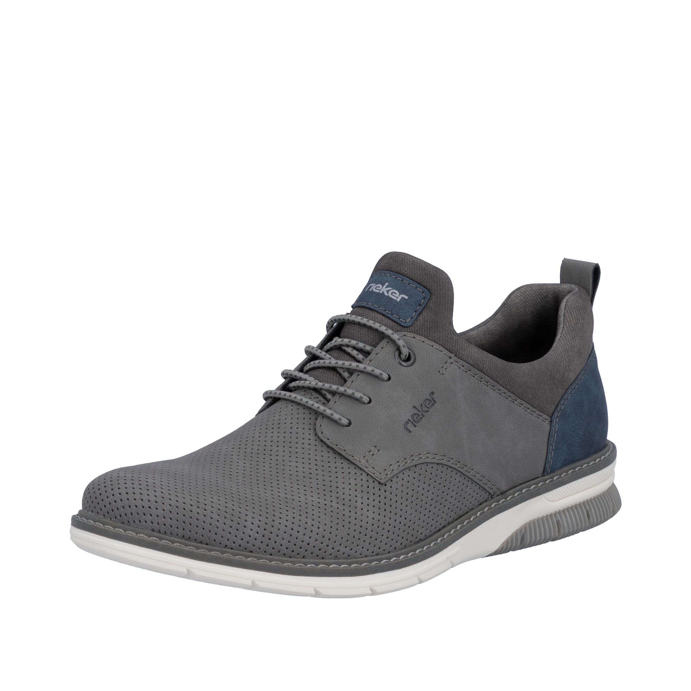 Image of Rieker Slip-On Sneaker Schlupfschuh, Halbschuh, Freizeitschuh mit Prägung