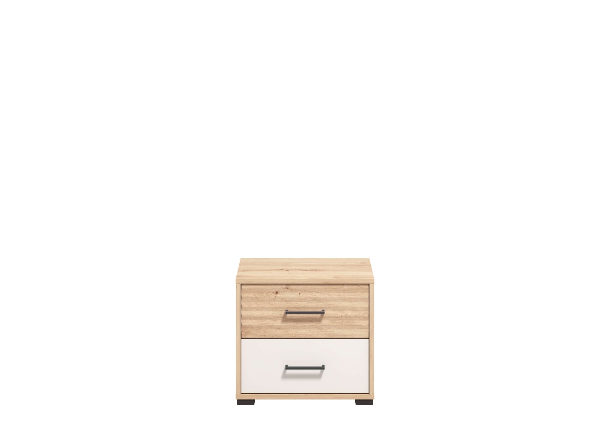INOSIGN Nachtkommode »Modena Nachtschrank Nachttisch mit 2 oder 3 Schubladen«, FSC®-Zerifiziert Trendfarbe cashmere, ideal für kleine Räume